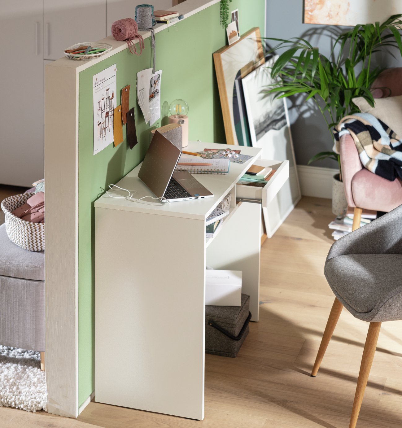 Habitat Pepper 1 Drawer Desk White (4706434) Argos Price Tracker