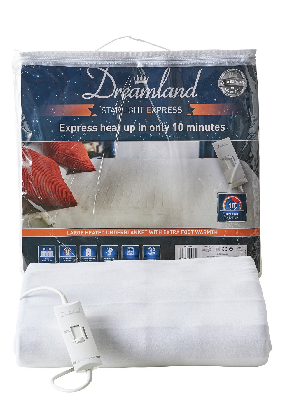 Dreamland Starlight Express Heated Underblanket Reviews Updated