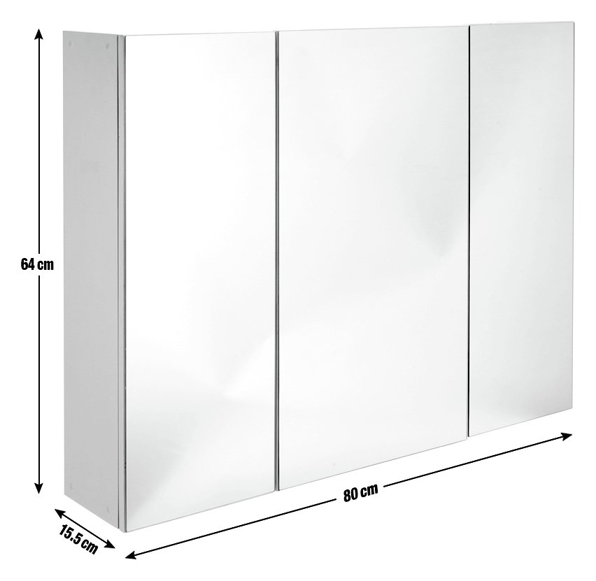 Argos Home 3 Door Mirrored Reviews Updated June 2024
