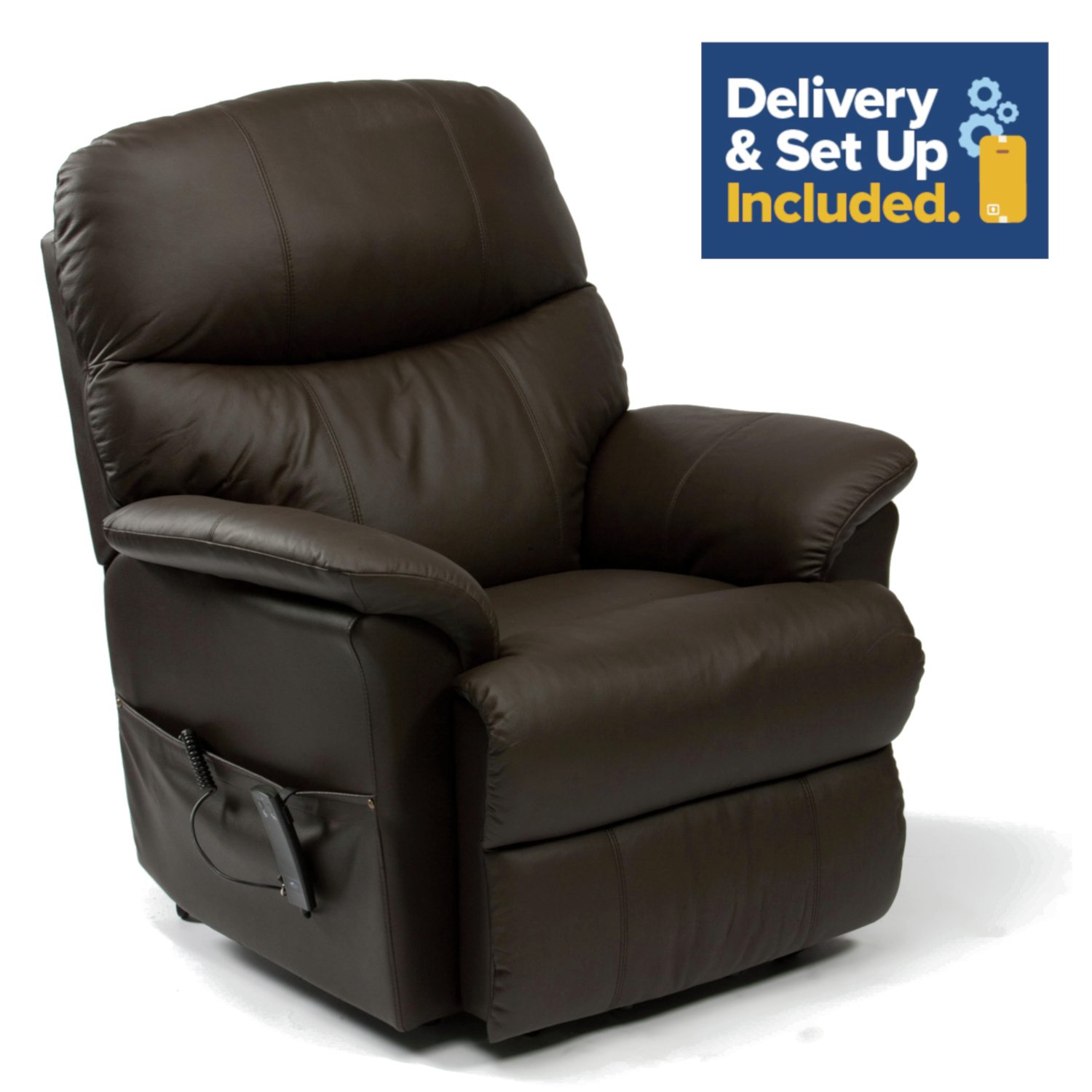 Lars Riser Recliner Dual Motor Leather Chair Reviews
