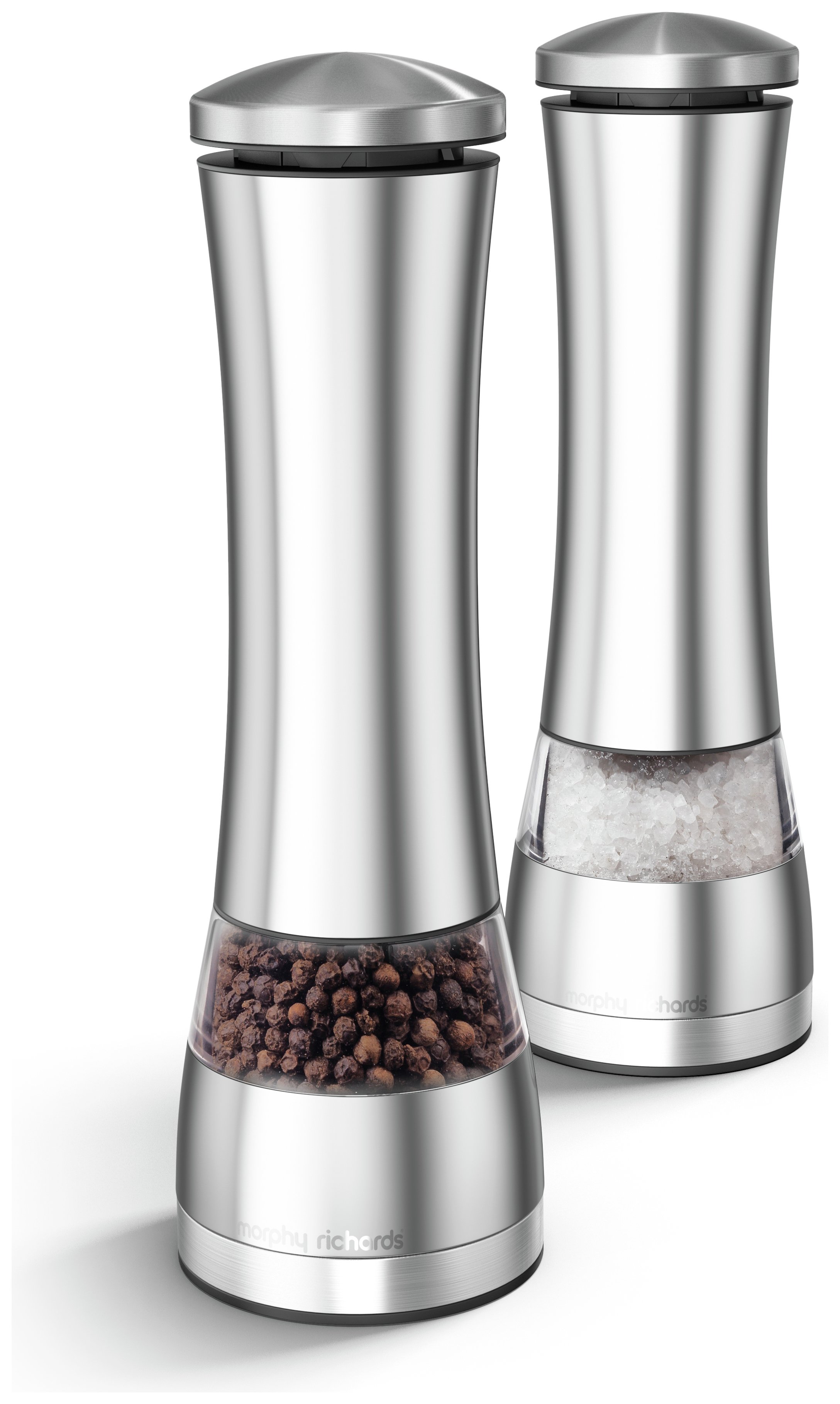 Review of Morphy Richards Electric Salt and Pepper Mills SSteel