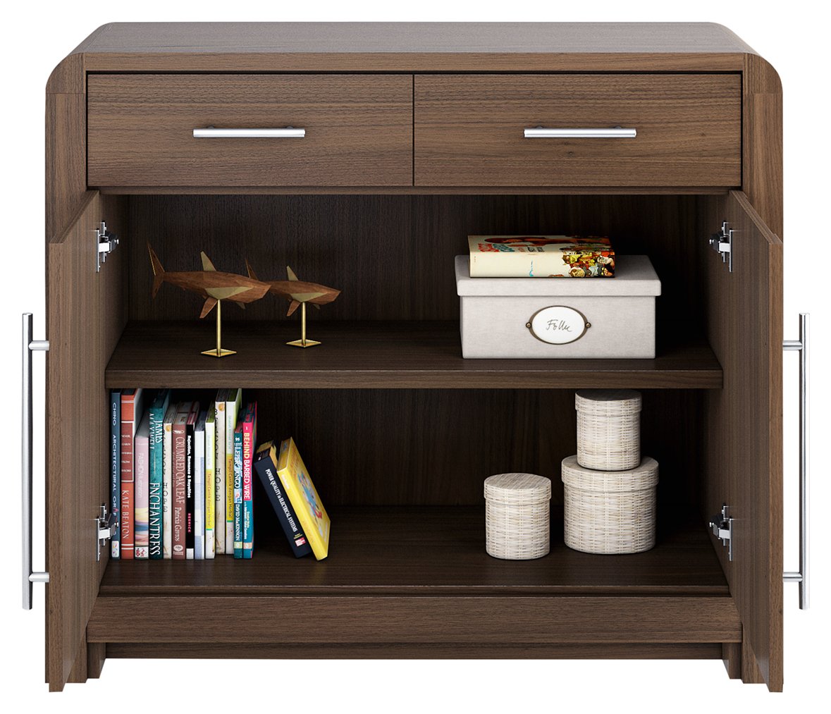 Argos Home Elford 2 Door 1 Drwr SideboardWalnut Effect Reviews