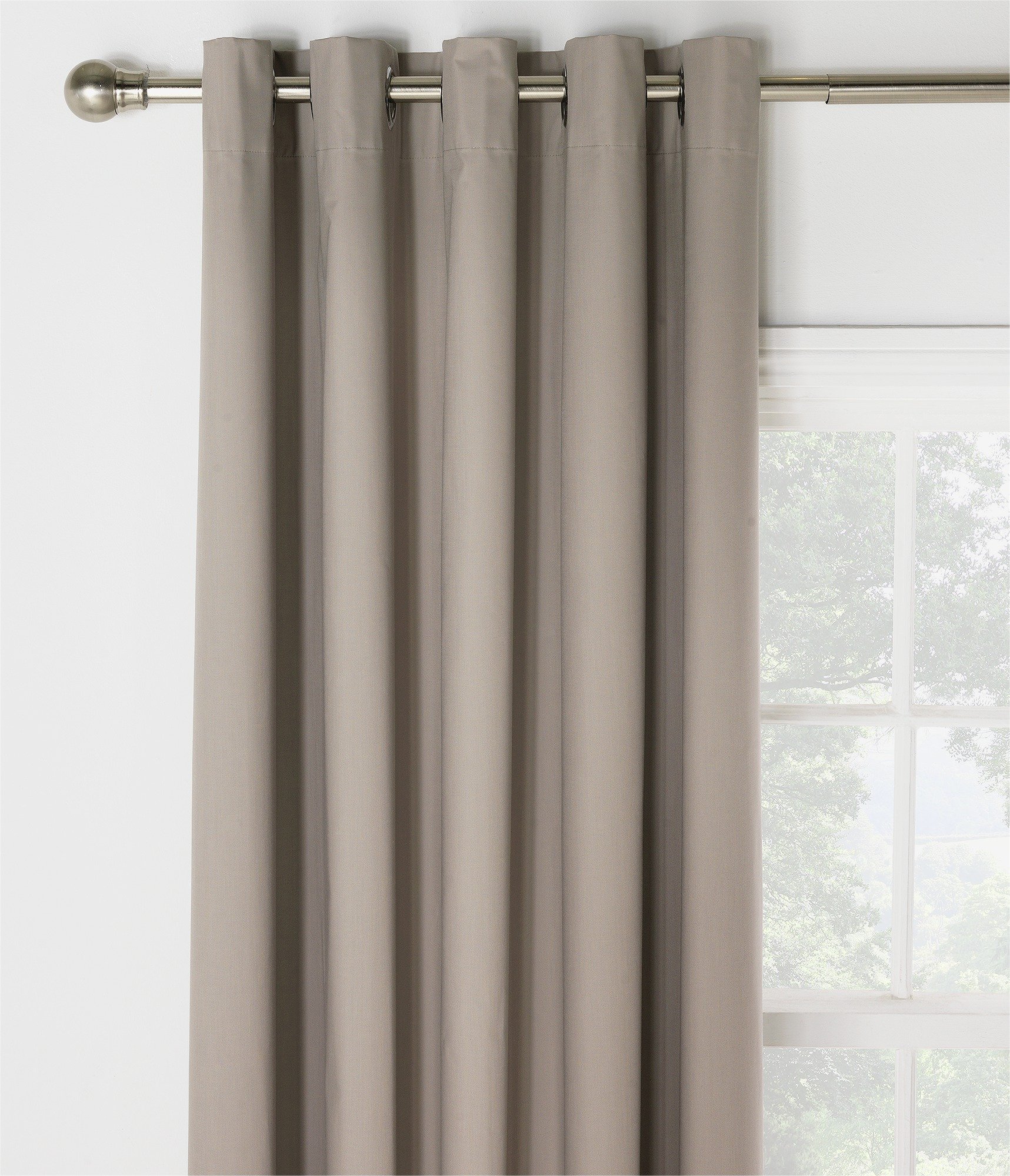 ColourMatch Blackout Curtains 229x229cm Cafe Mocha (5323744
