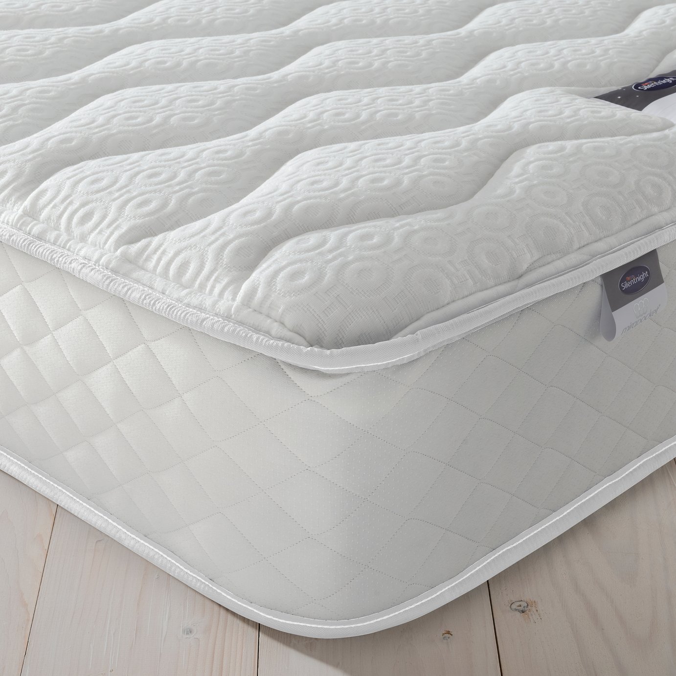 Silentnight 1000 Pocket Luxury Superking Mattress (5424784) Argos