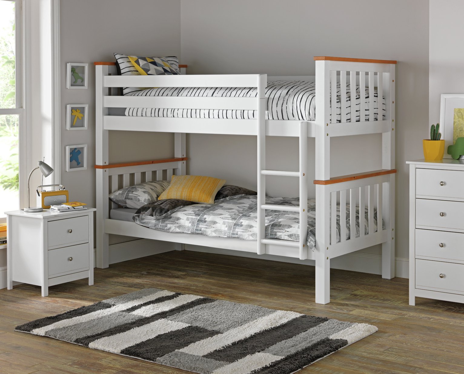 Argos Home White & Pine Heavy Duty Bunk Bed Frame Reviews