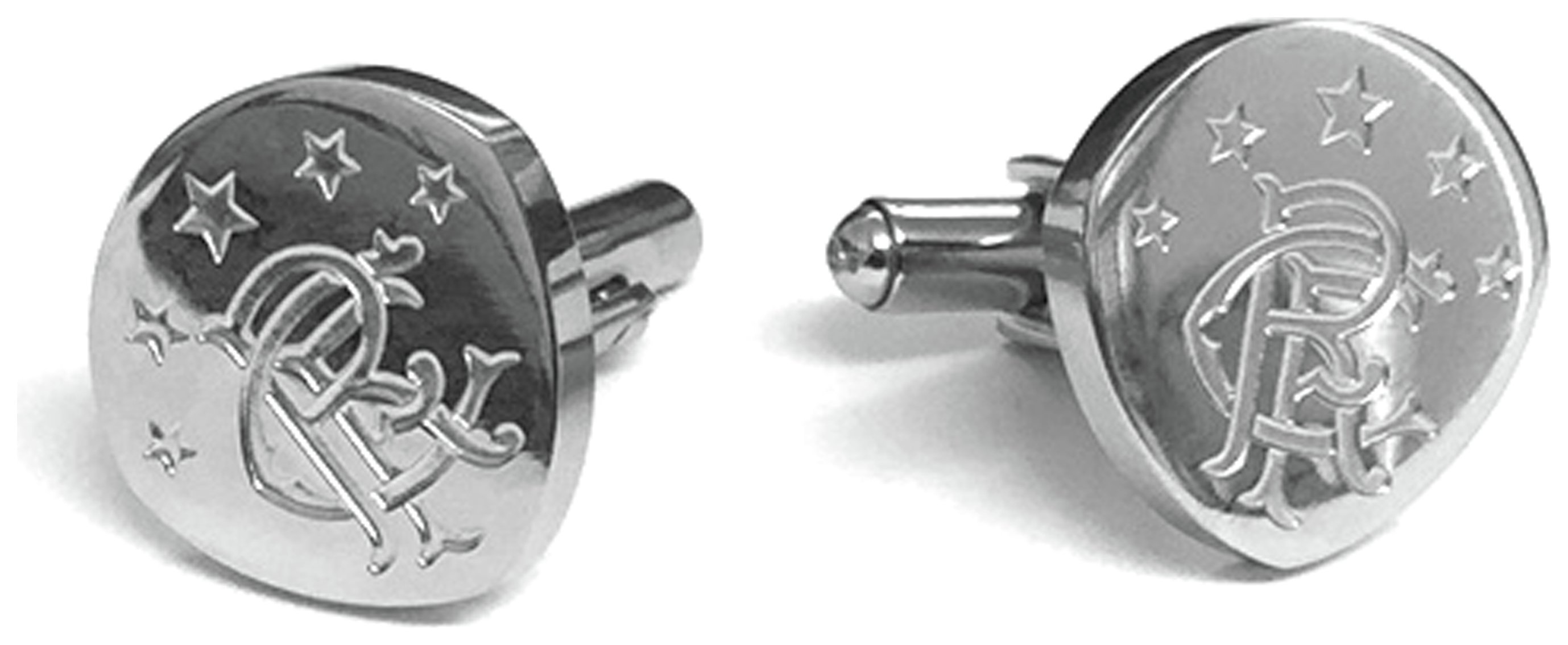 Stainless Steel Rangers FC Crest Cufflinks. Reviews