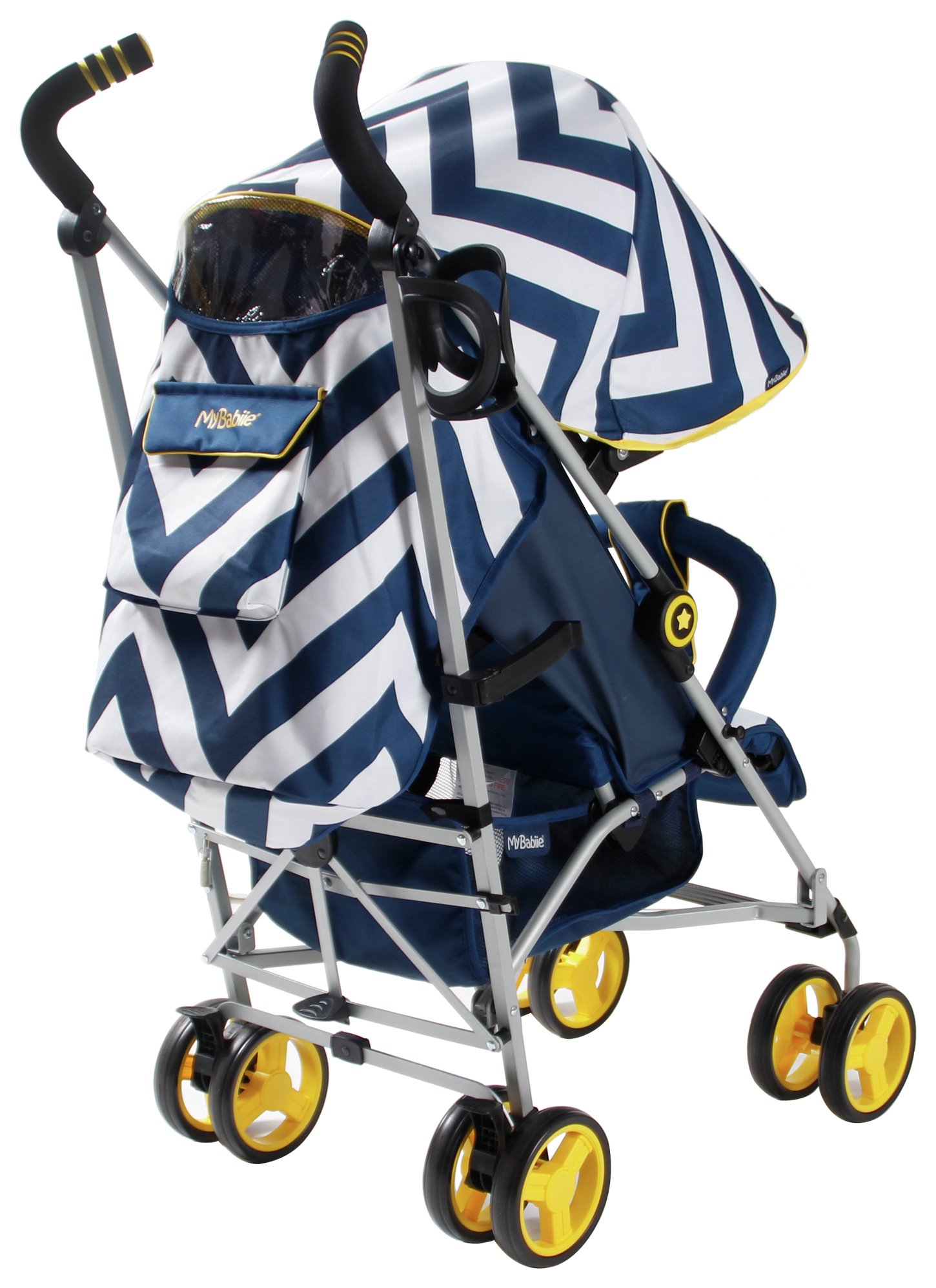 My Babiie MB02 Blue Chevron Stroller. Reviews
