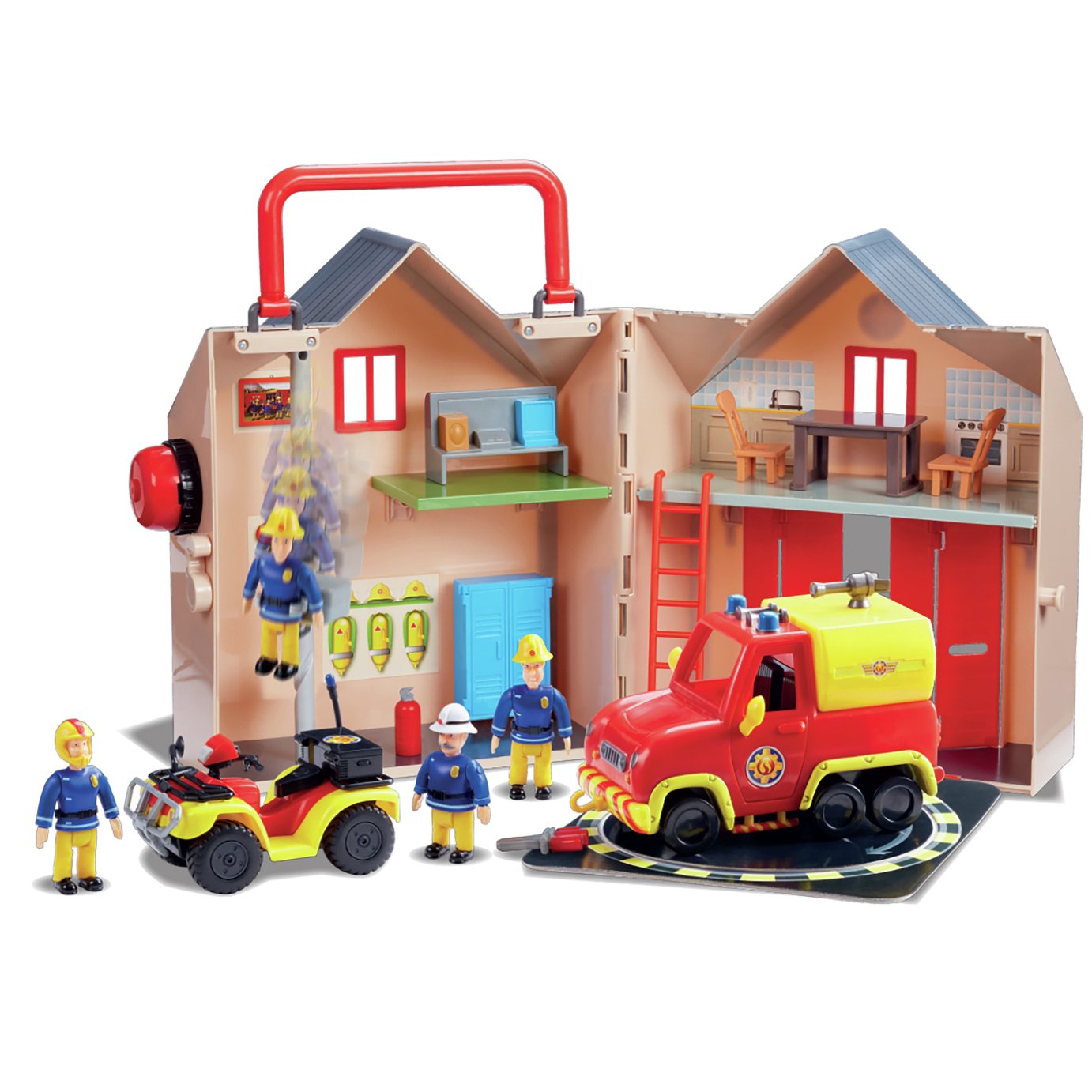 Buy Fireman Sam Fire Station Rescue Set Action figures and playsets