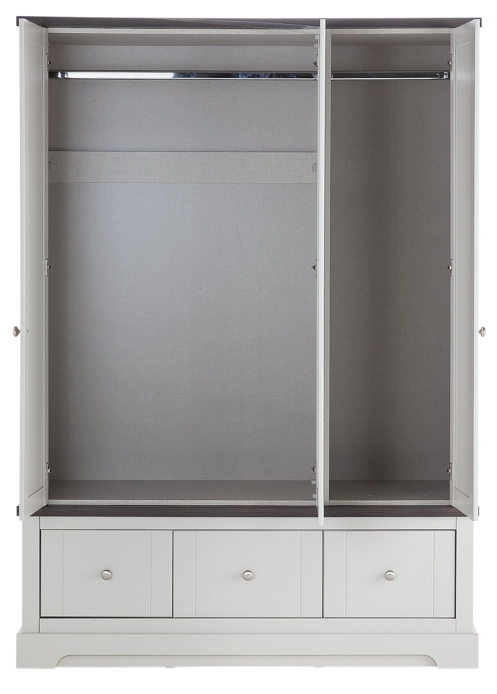 Argos Home Westbury 3 Door 3 Drw Mirrored Wardrobe Reviews