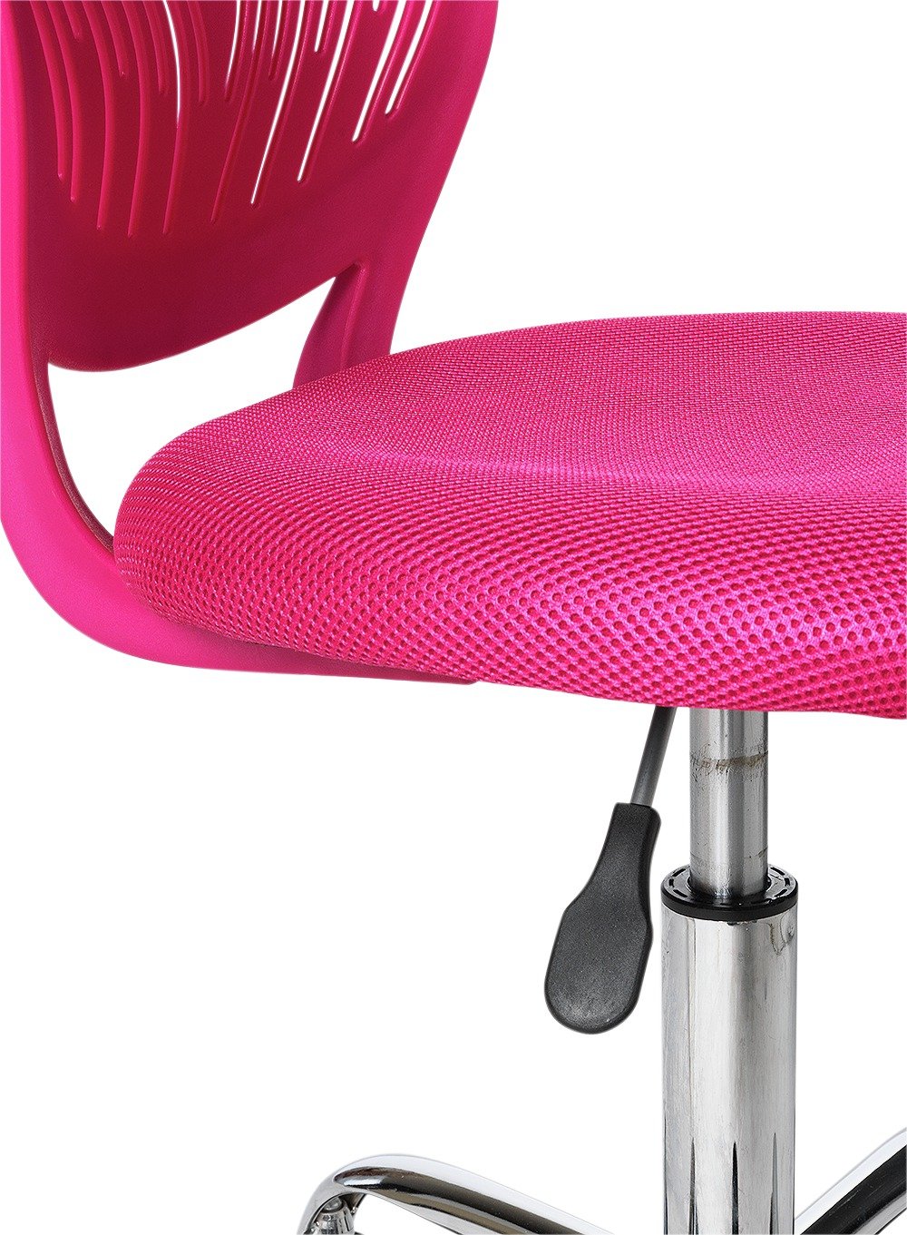 Argos Home Pink Mesh Gas Lift Height Adjustable Office Chair Reviews