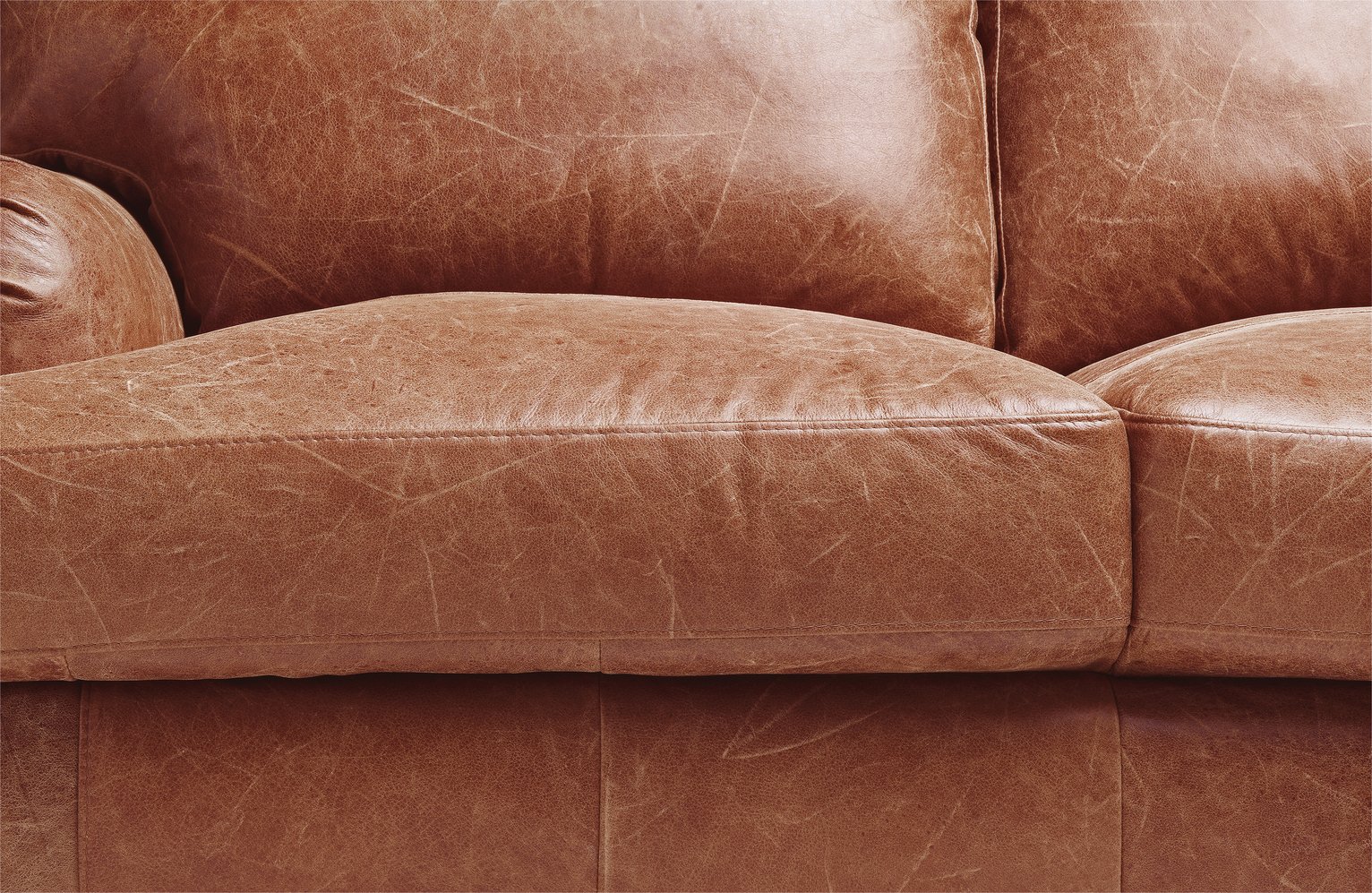 Argos Home Livingston 2 Seater Leather Sofa Reviews