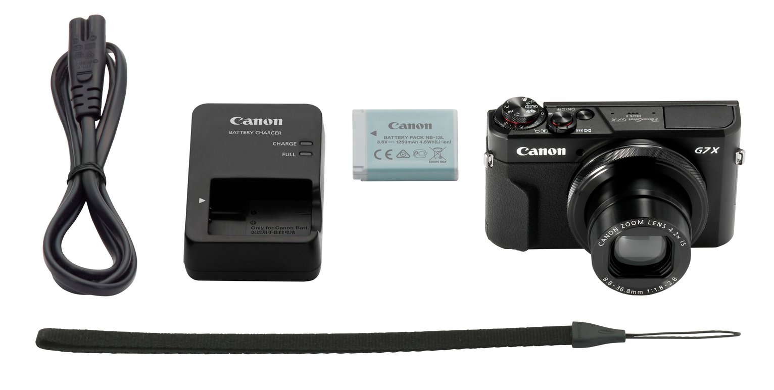 Canon Powershot G7X Mark II 4x Zoom Compact Digital Camera Reviews