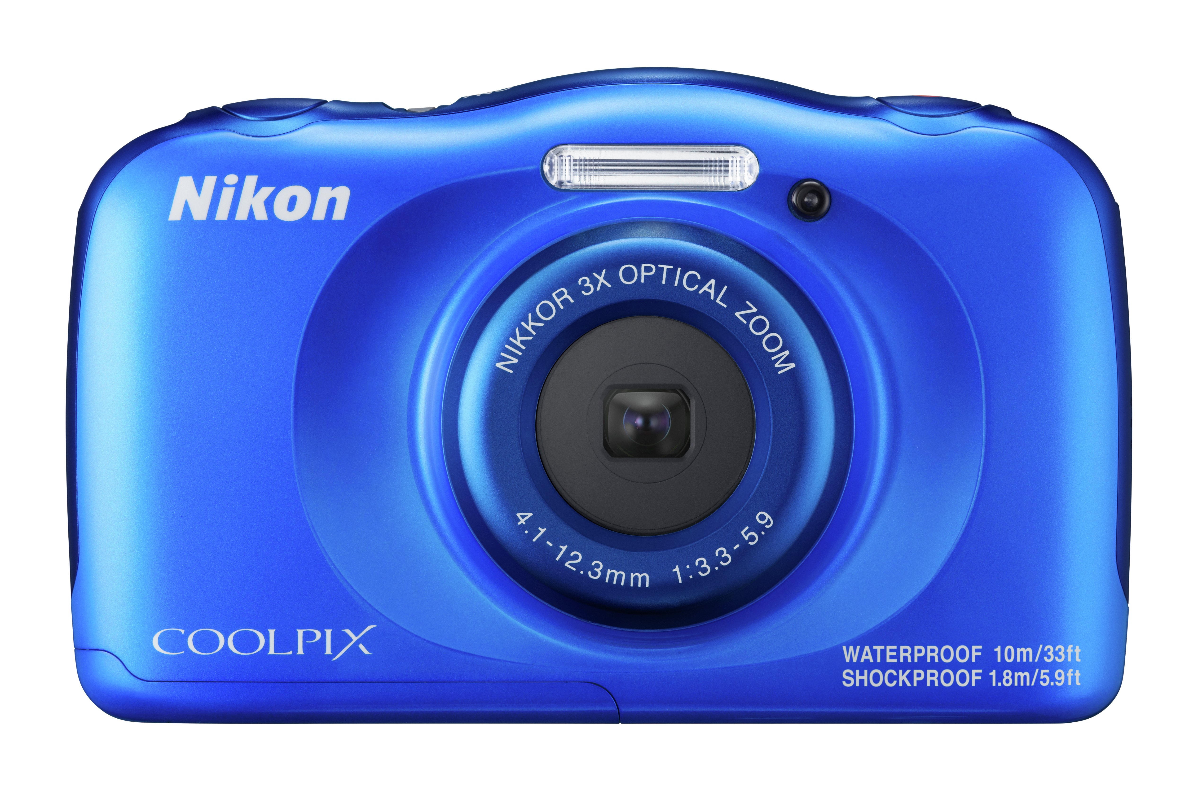 Nikon CoolPix W100 13MP Waterproof Camera Blue Review Review Electronics