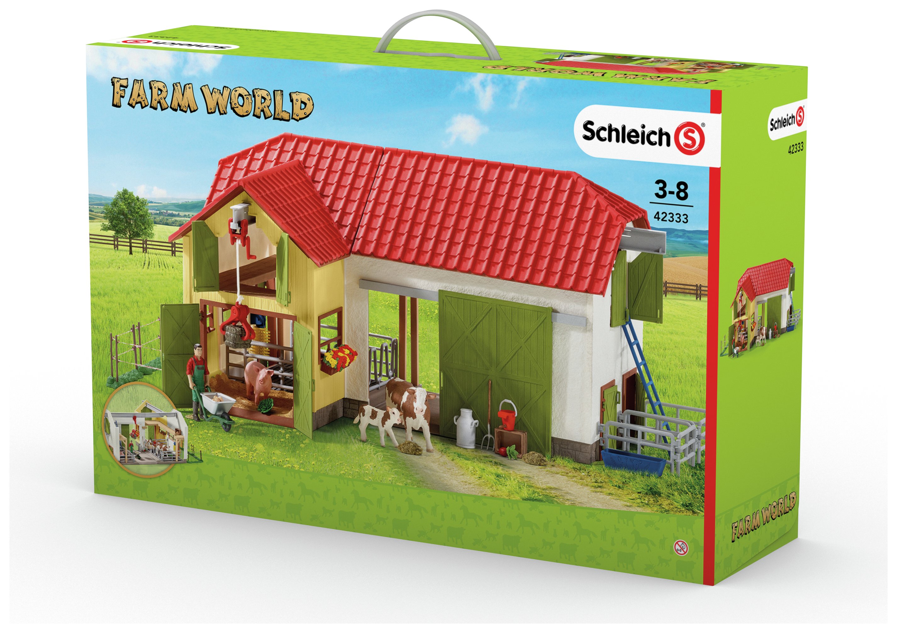 Large Farm Playset with Animals and Accessories. Reviews