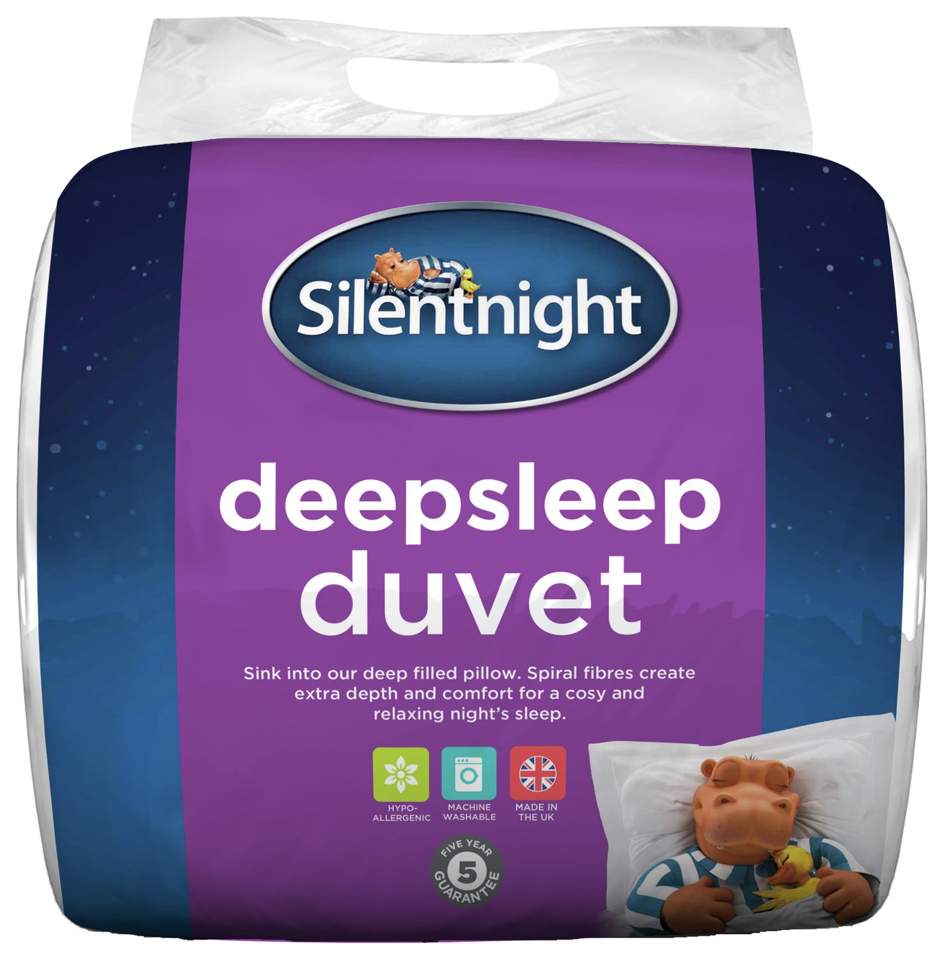 Review of Silentnight Deep Sleep 10.5 Tog Duvet Superking.