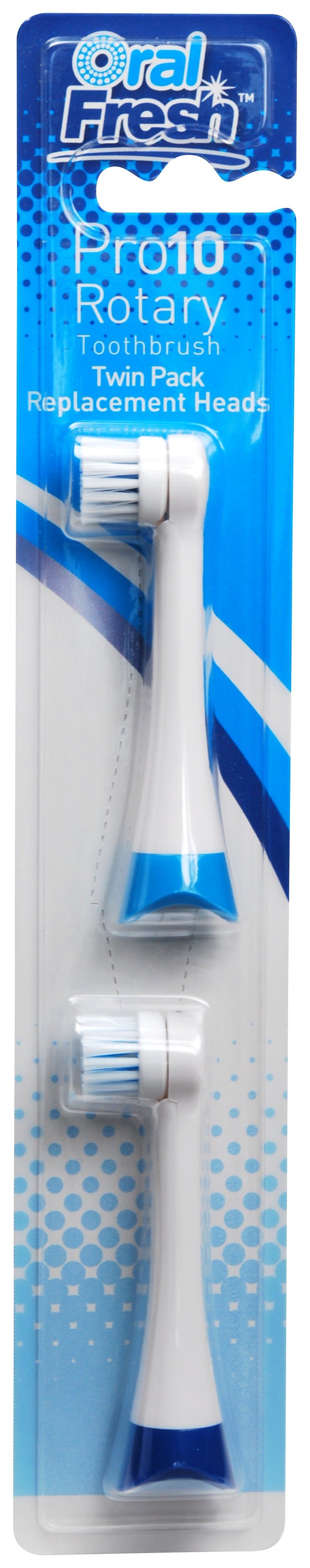 Oral Fresh Pro 10 / Pro 20 Replacement Heads 2 Pack (6013943) Argos