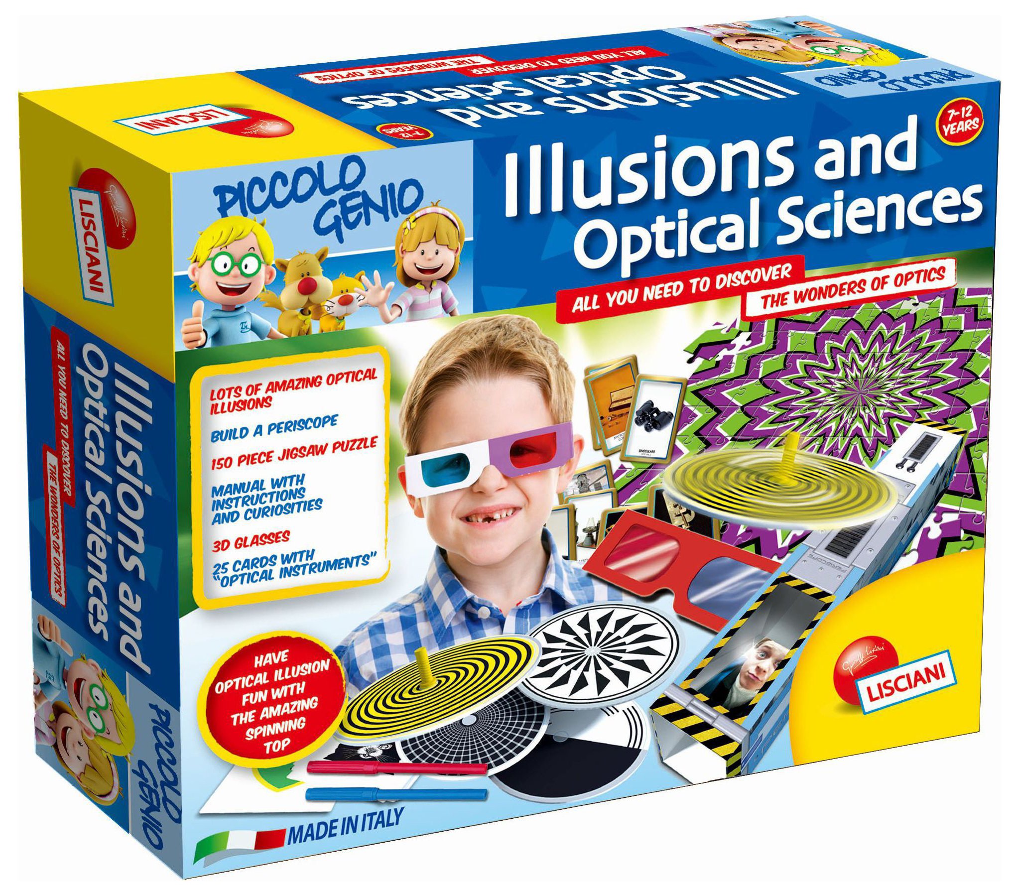 Piccolo Genio Optical Illusions Educational Toy. Reviews