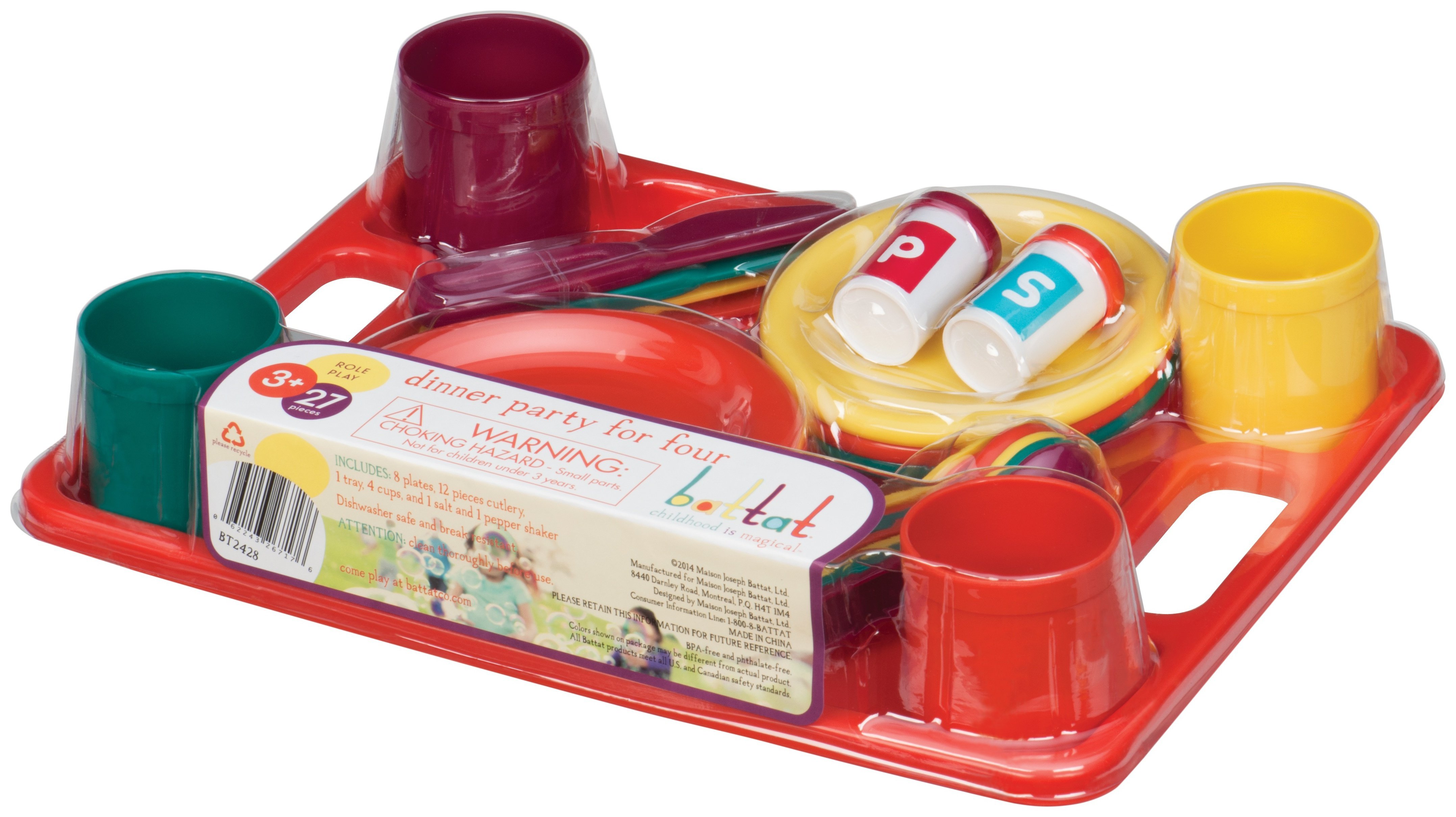 Battat Dinner Party For Four. Reviews