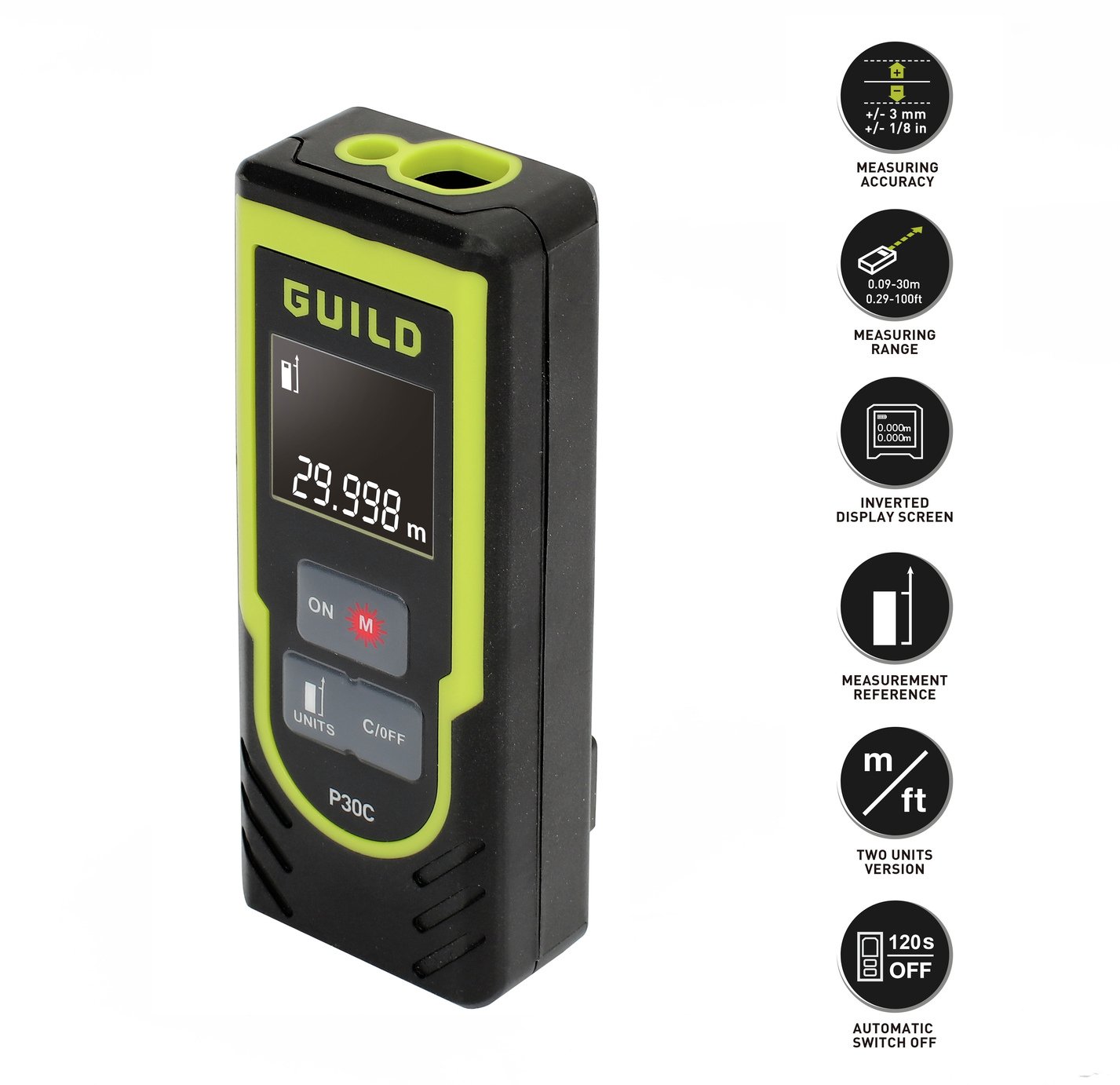 Guild 30m Laser Measure Reviews Updated August 2024