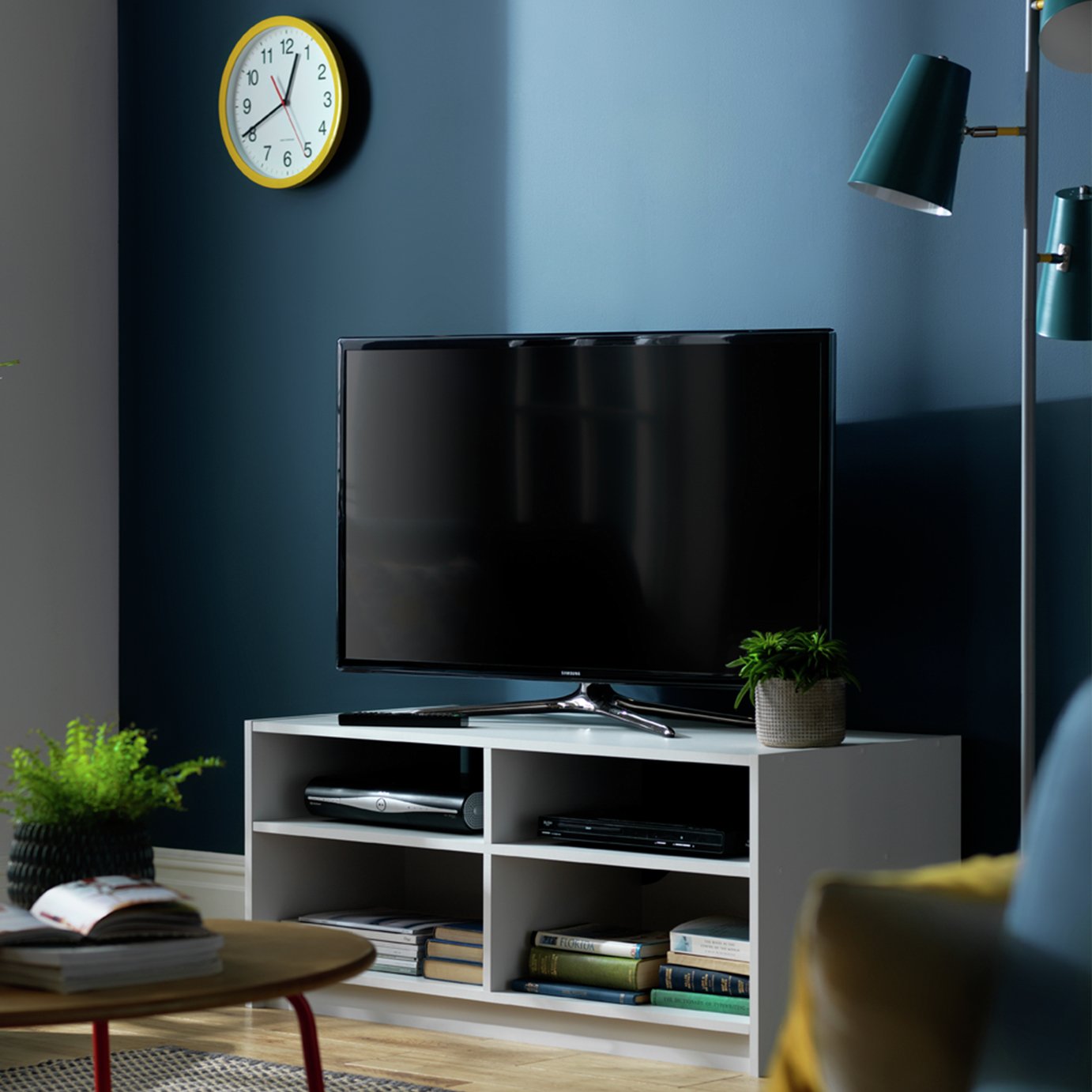 Argos Home Maine TV Unit White (6093516) Argos Price Tracker