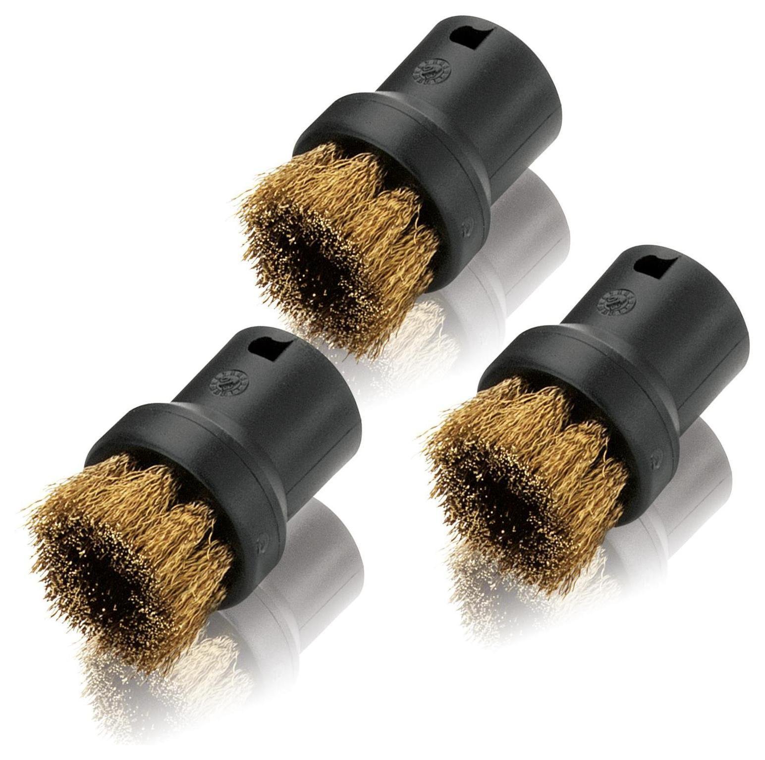 Karcher Round Brush Brass Steam Cleaner Bristle Set. Reviews