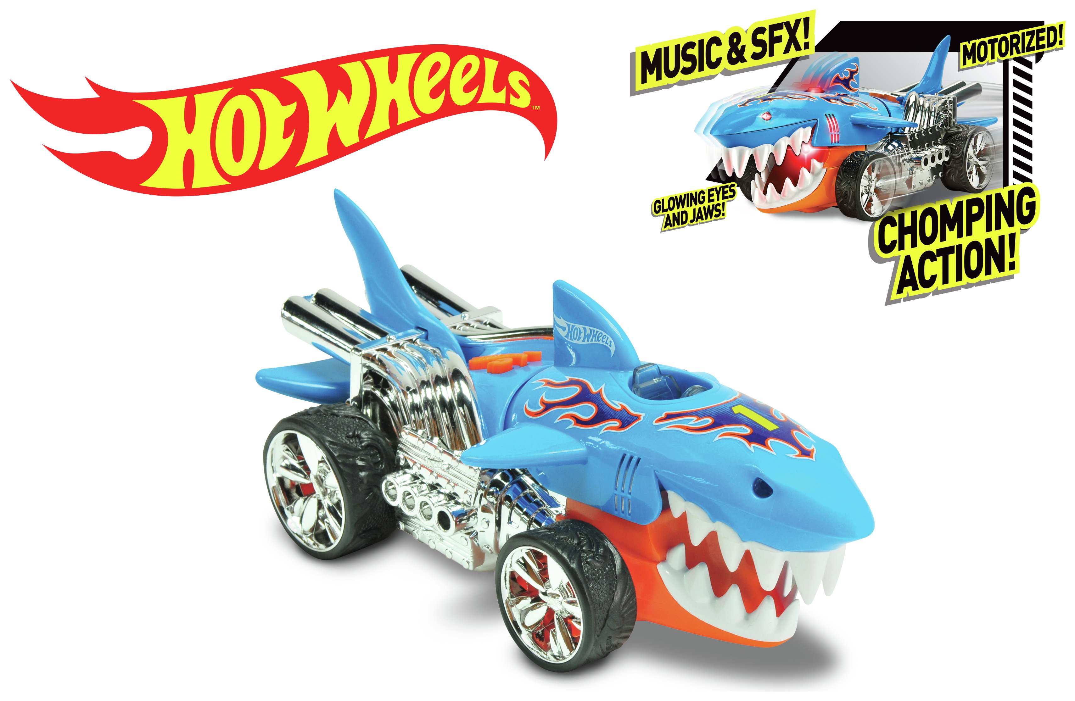 Hot Wheels Extreme Action Sharkruiser Motorised Vehicle (6125635