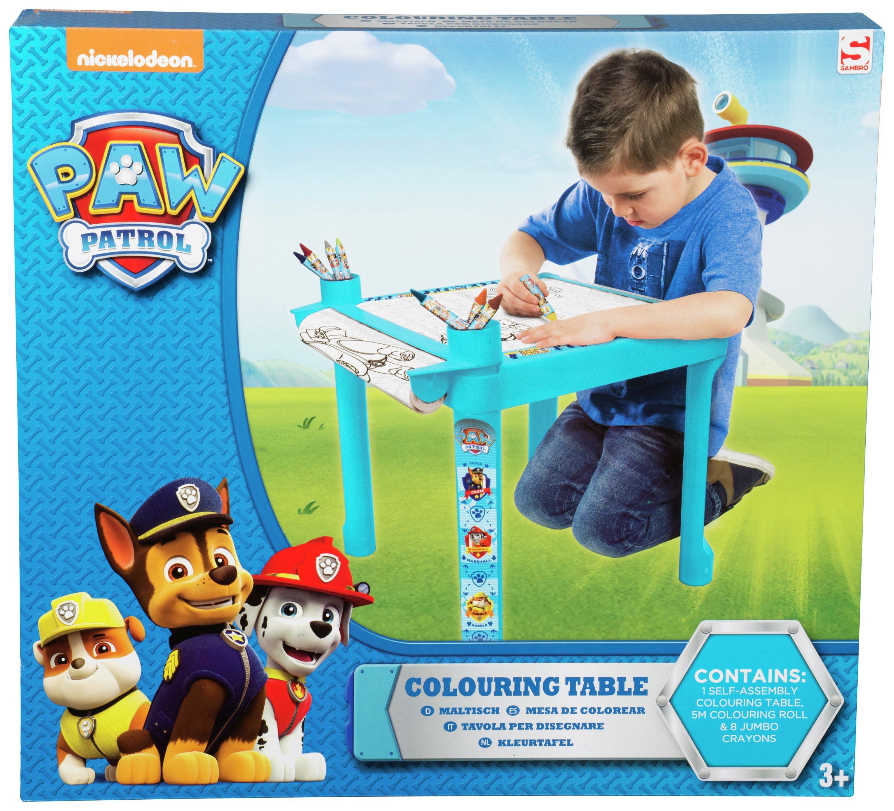 Paw Patrol Colouring Table (6127042) Argos Price Tracker