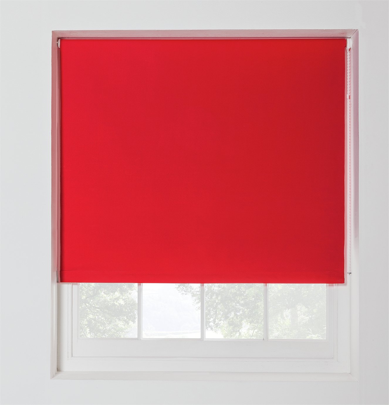Argos Home Blackout Roller Blind 4ft Poppy Red (6149109) Argos