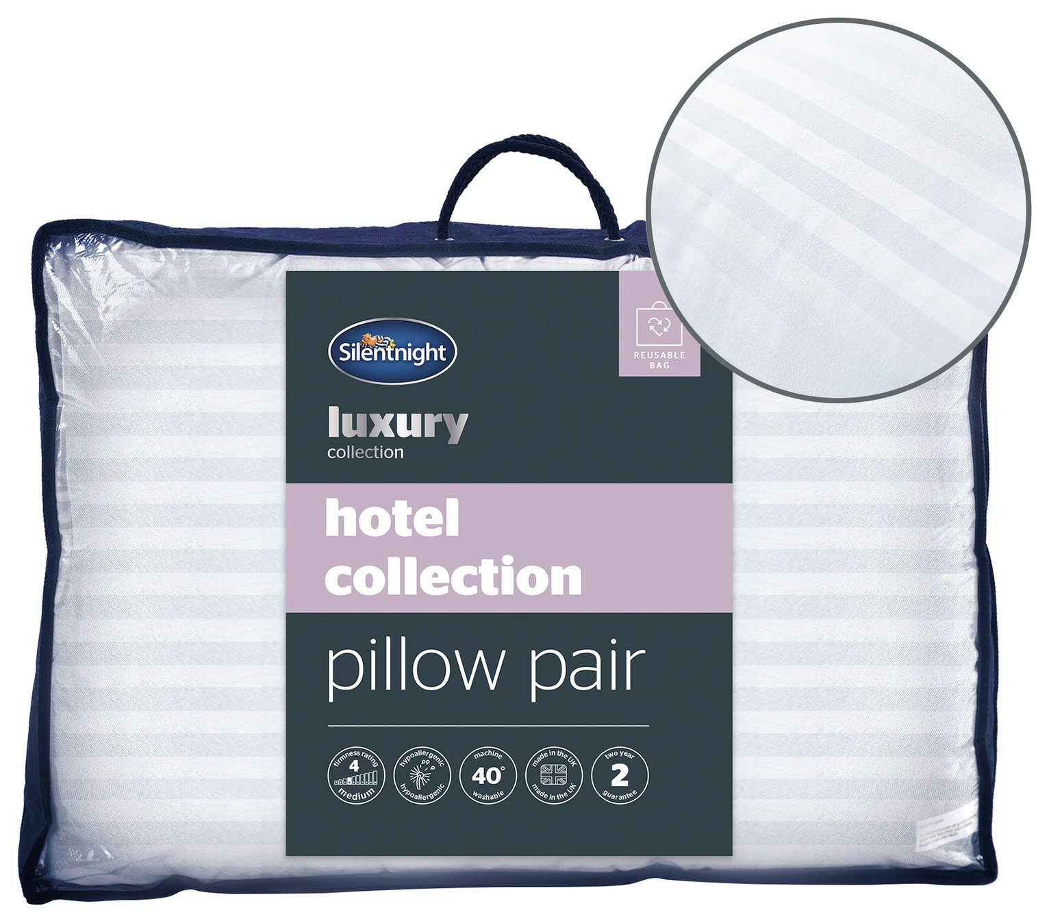 Silentnight Luxury Hotel Collection Pair of Pillows Reviews