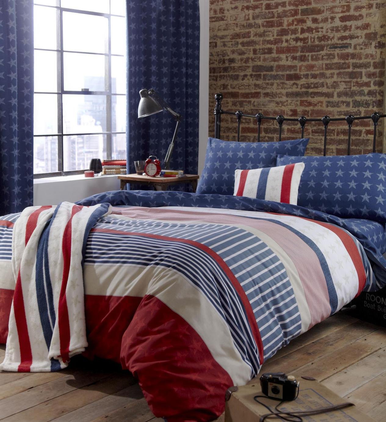 Catherine Lansfield Stars and Stripes Bedding Set Reviews Updated