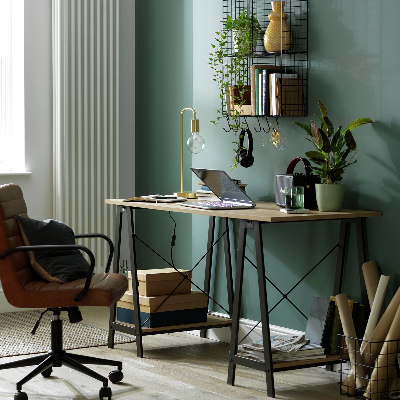 Argos Home Trestle Table Office Desk Reviews Updated August 2024