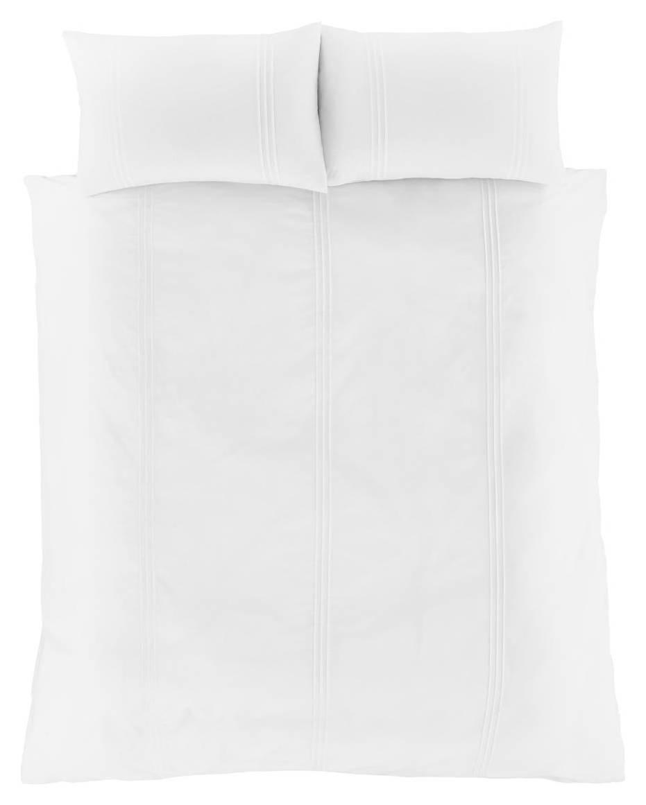 Catherine Lansfield Minimalist White Bedding Set Reviews