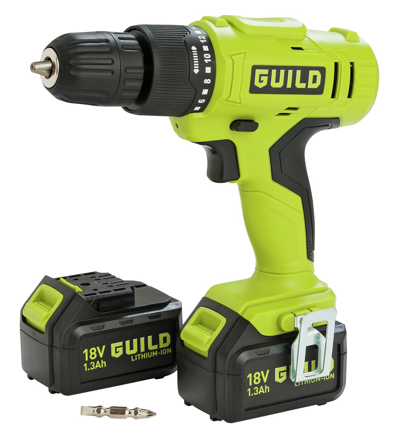 Review of Guild 2 Battery 13AH Cordless Hammer Drill ? 18v