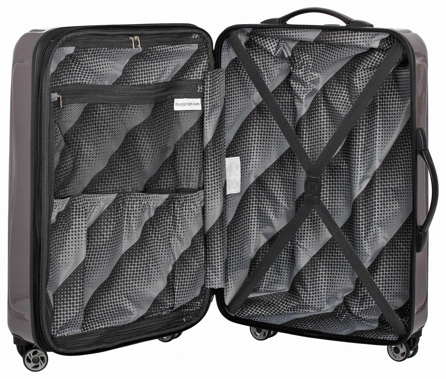 IT Luggage 8 Wheel Hard Cabin Suitcase Reviews