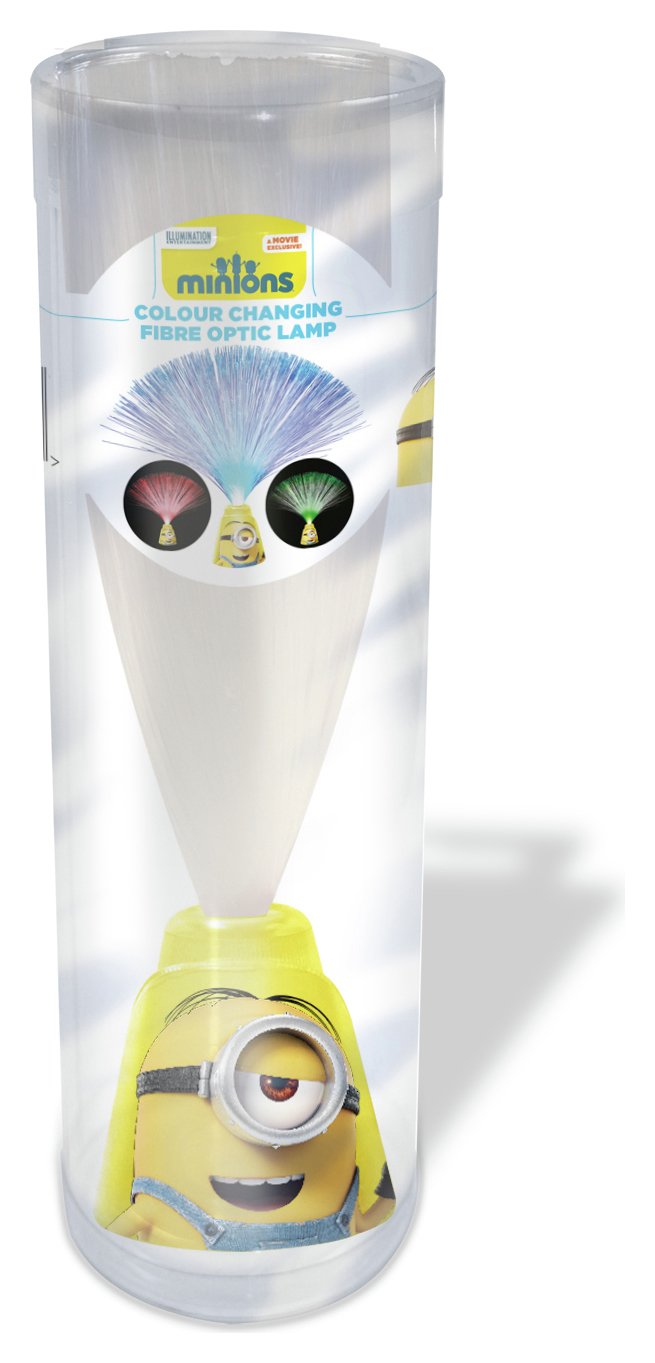 Minions Fibre Optic Lamp (6204257) Argos Price Tracker pricehistory
