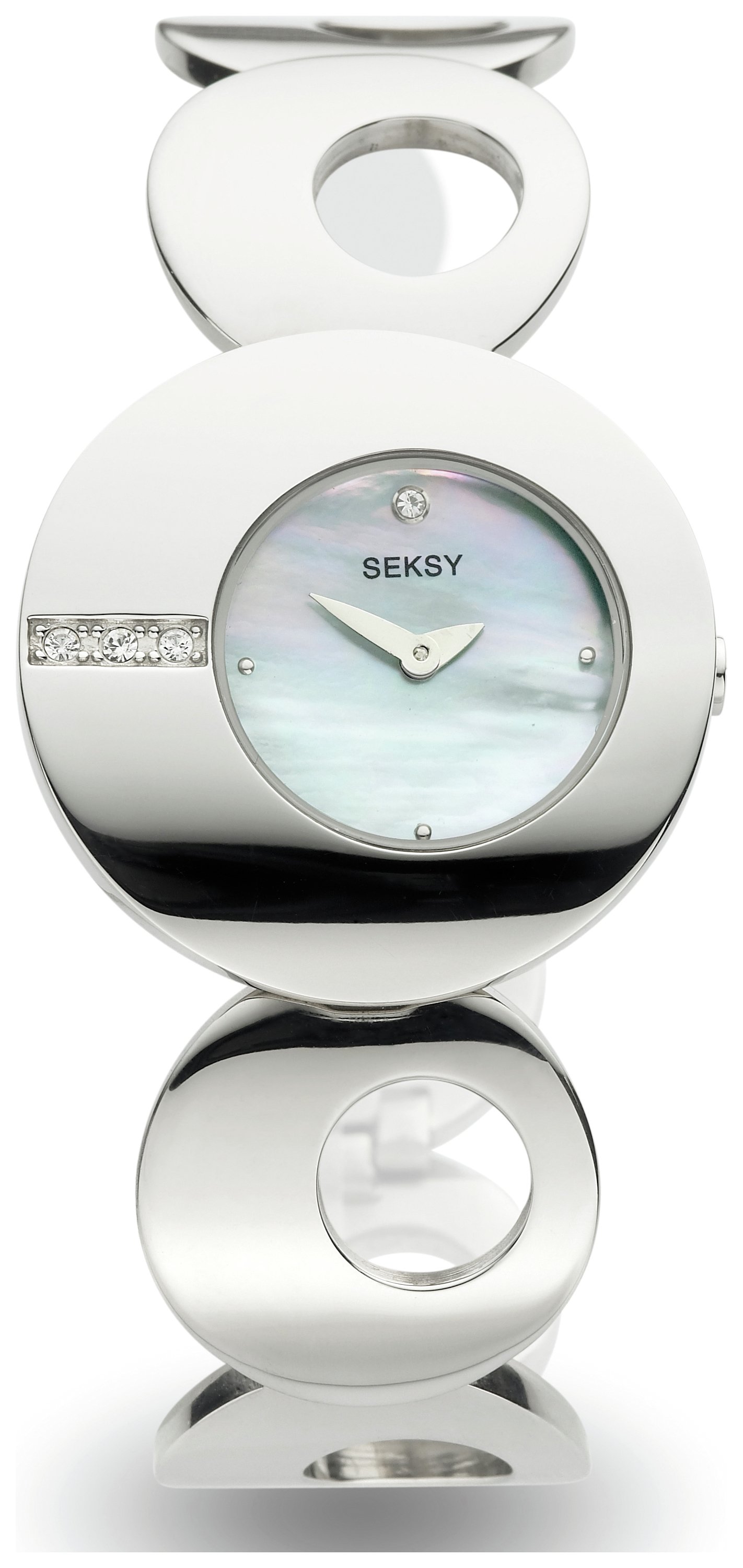  Argos Seksy Ladies Stainless Steel 4798 Eclipse Bracelet Watch