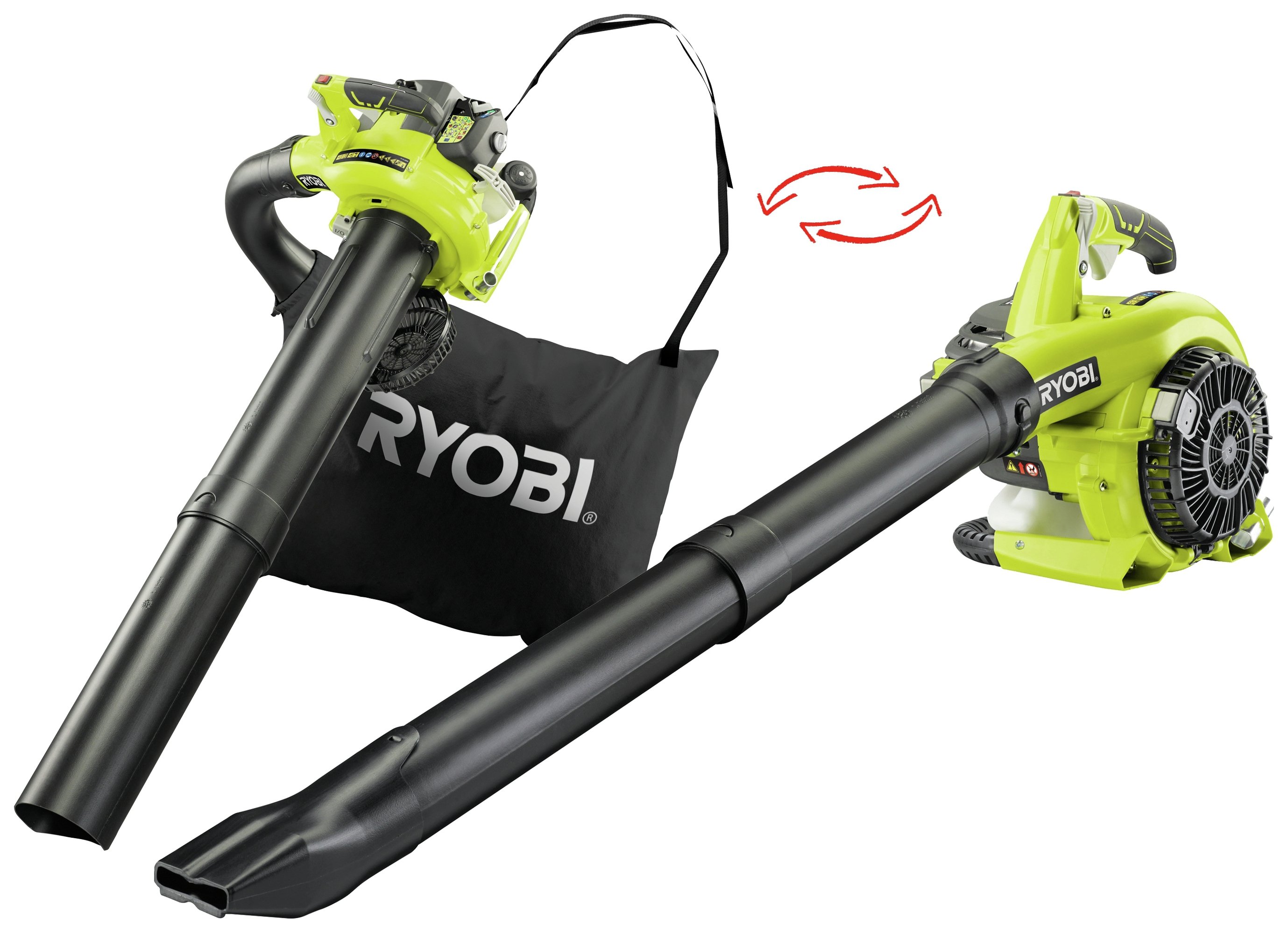 Review of Ryobi RBV26B Petrol Garden Vac 26cc