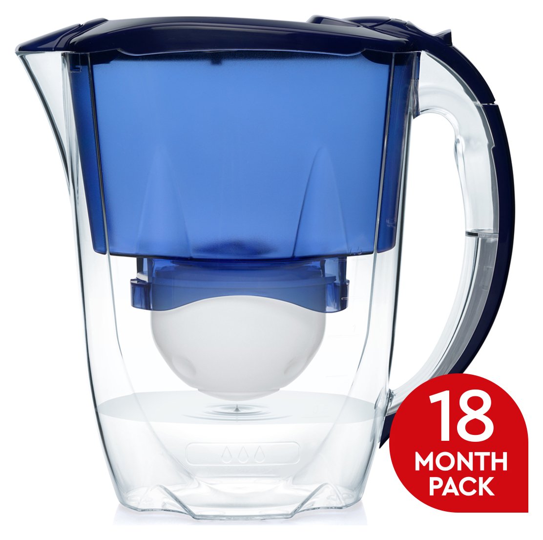 Aqua Optima Oria Blue Jug with Cartridges 9 Pack (6228460) Argos