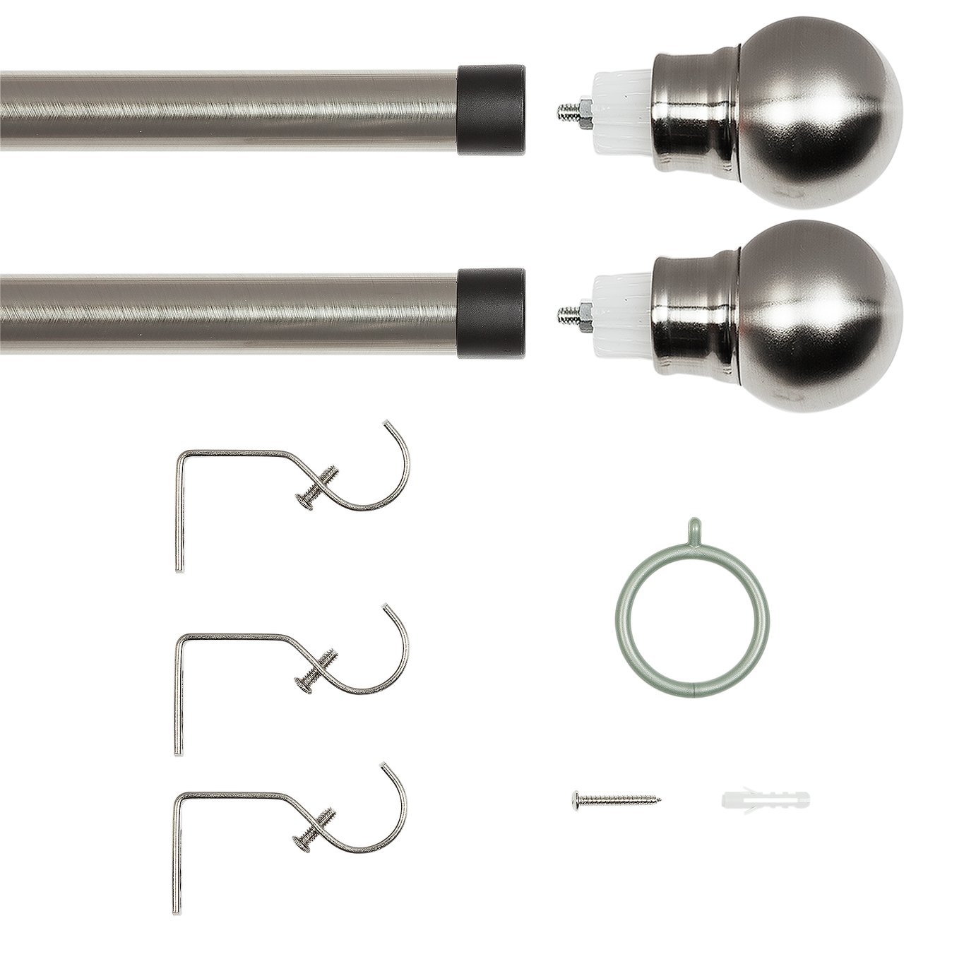 Argos Home Extendable Metal Ball Curtain Pole Reviews