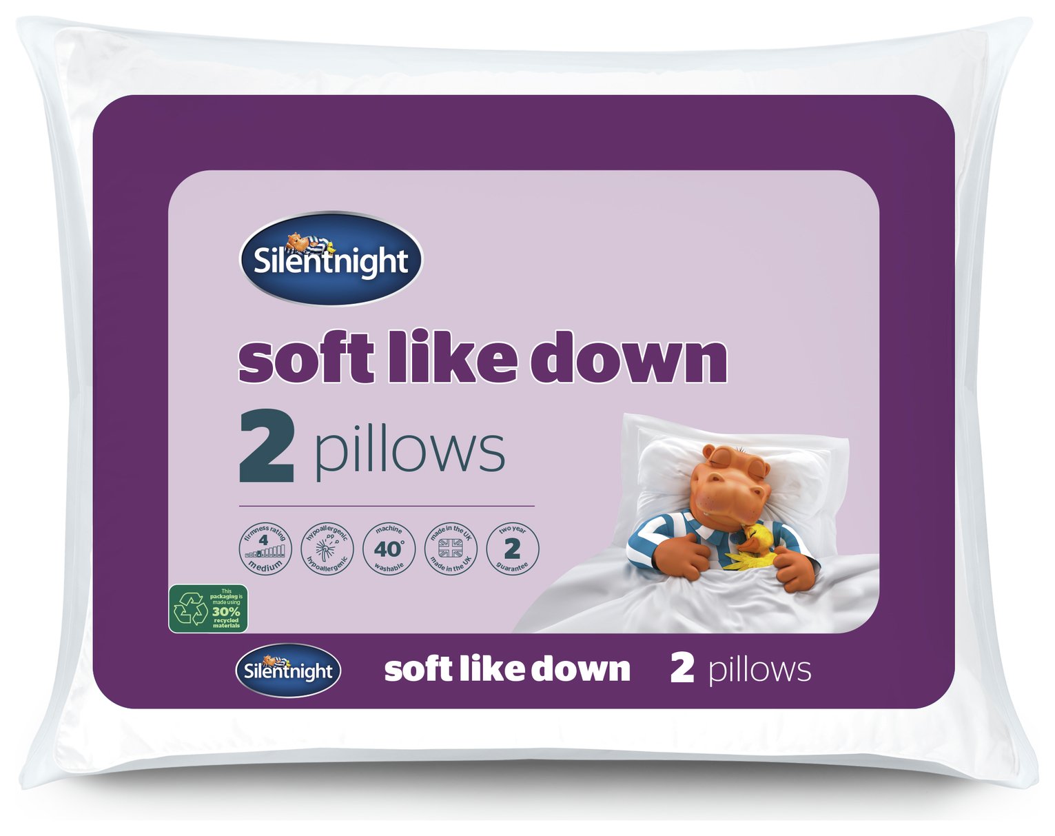 Silentnight Soft Like Down Pair of Pillows Reviews