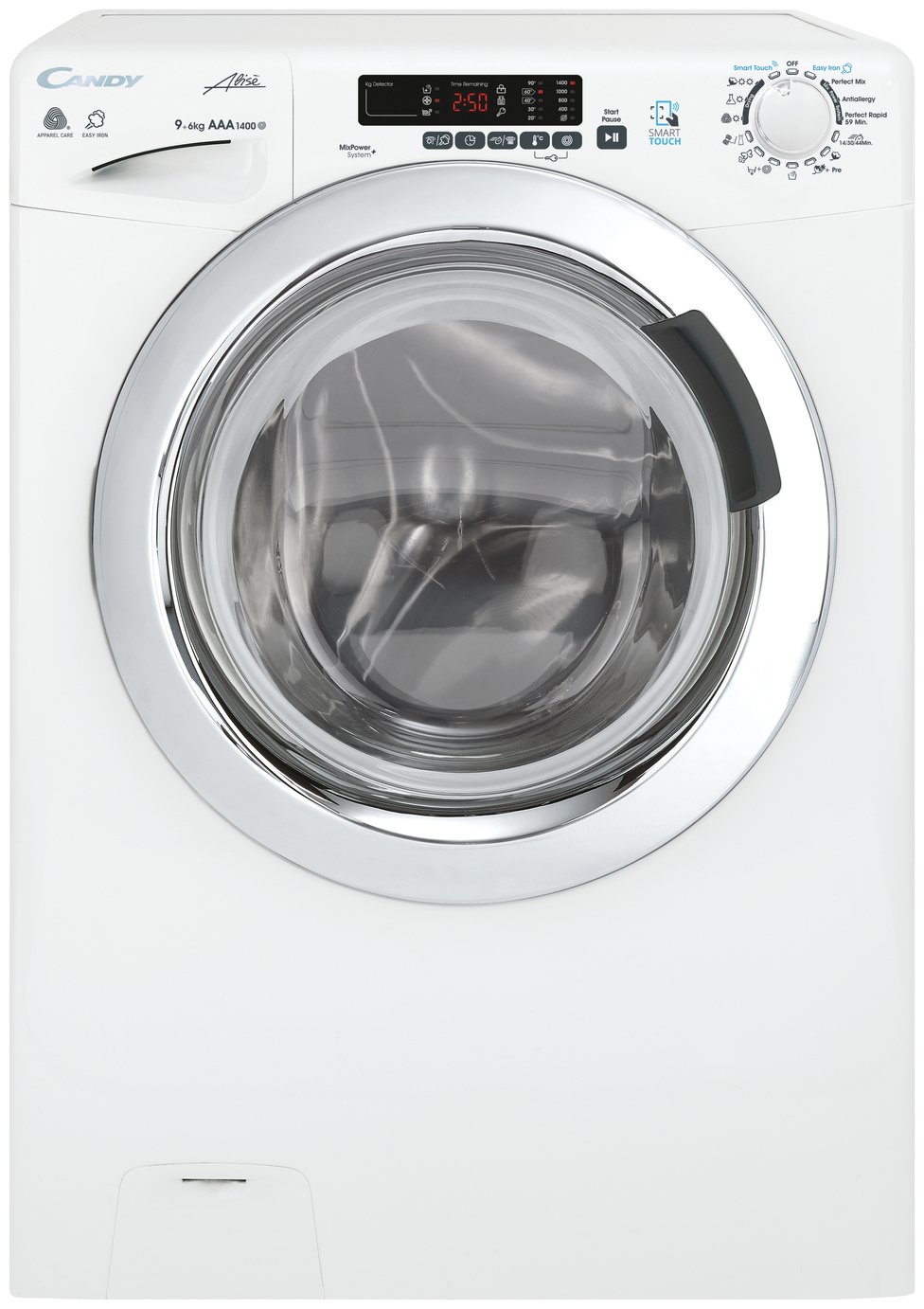 Review of Candy GVSW496DC 9KG 6KG 1400 Spin Washer Dryer
