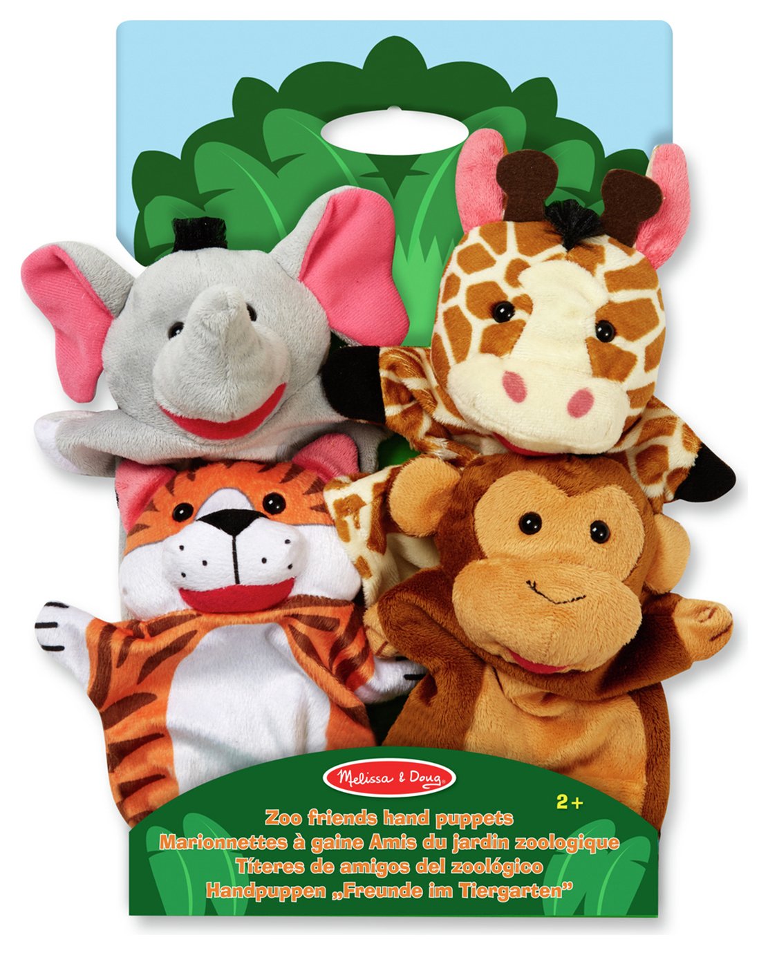 Melissa & doug Zoo Friends Hand Puppets Reviews