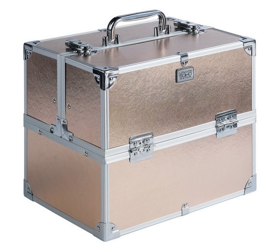 SOHO Rose Gold Colour Vanity Case (6515740) Argos Price Tracker
