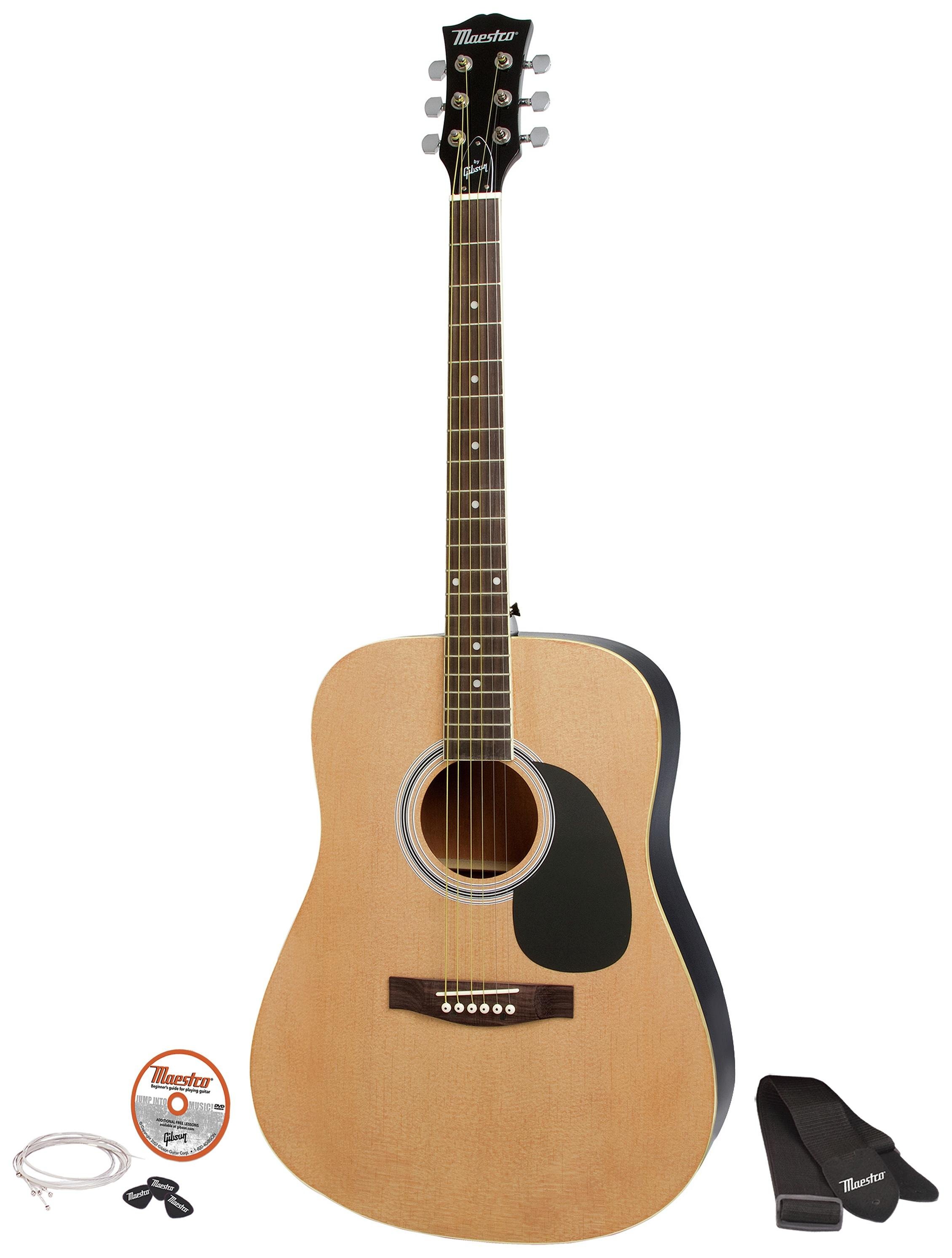 Maestro by Gibson Full Size Acoustic Guitar (6519856) Argos Price