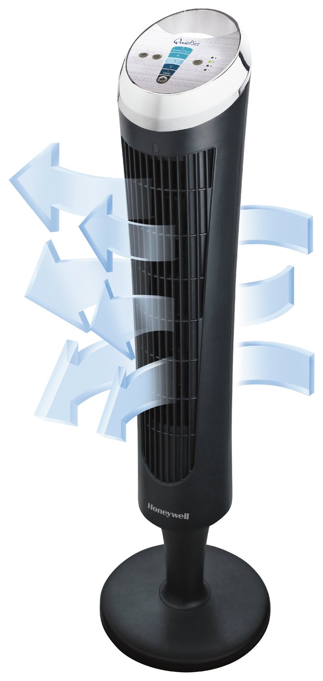 Honeywell Black Quiet Set Tower Fan with Remote Control Reviews