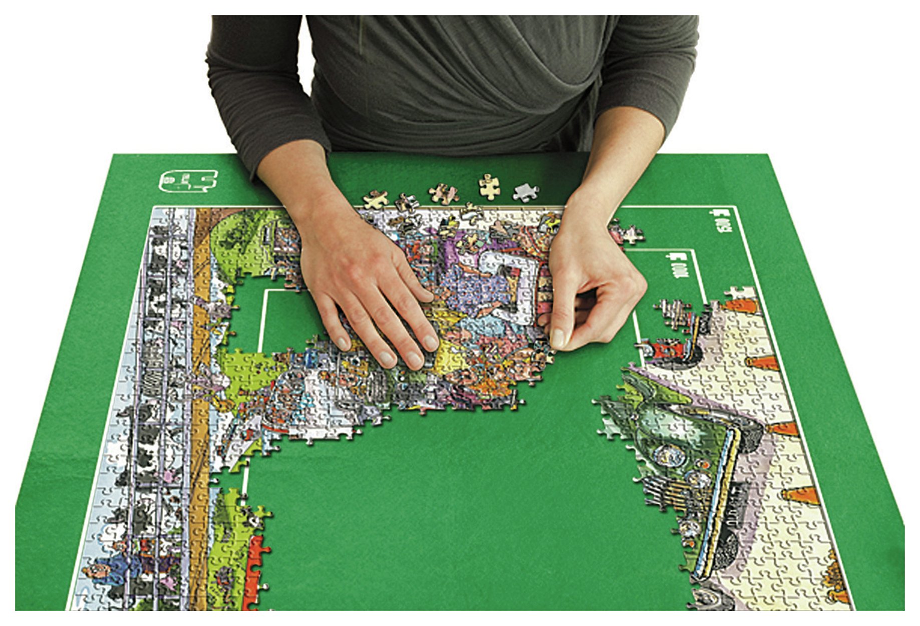 Puzzle Mates Puzzle Roll with Free 1000 Piece Jigsaw Puzzle Reviews