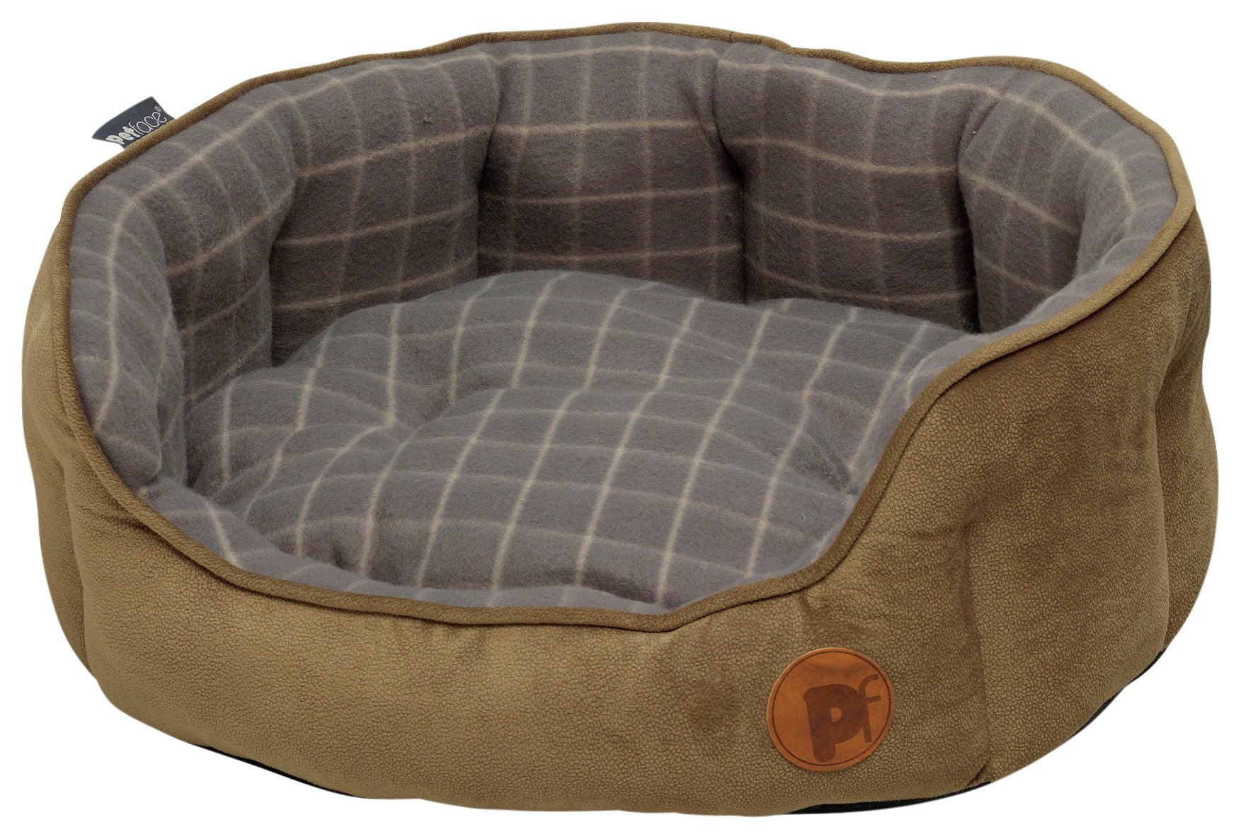 Petface Grey Check Medium Pet Bed. Reviews