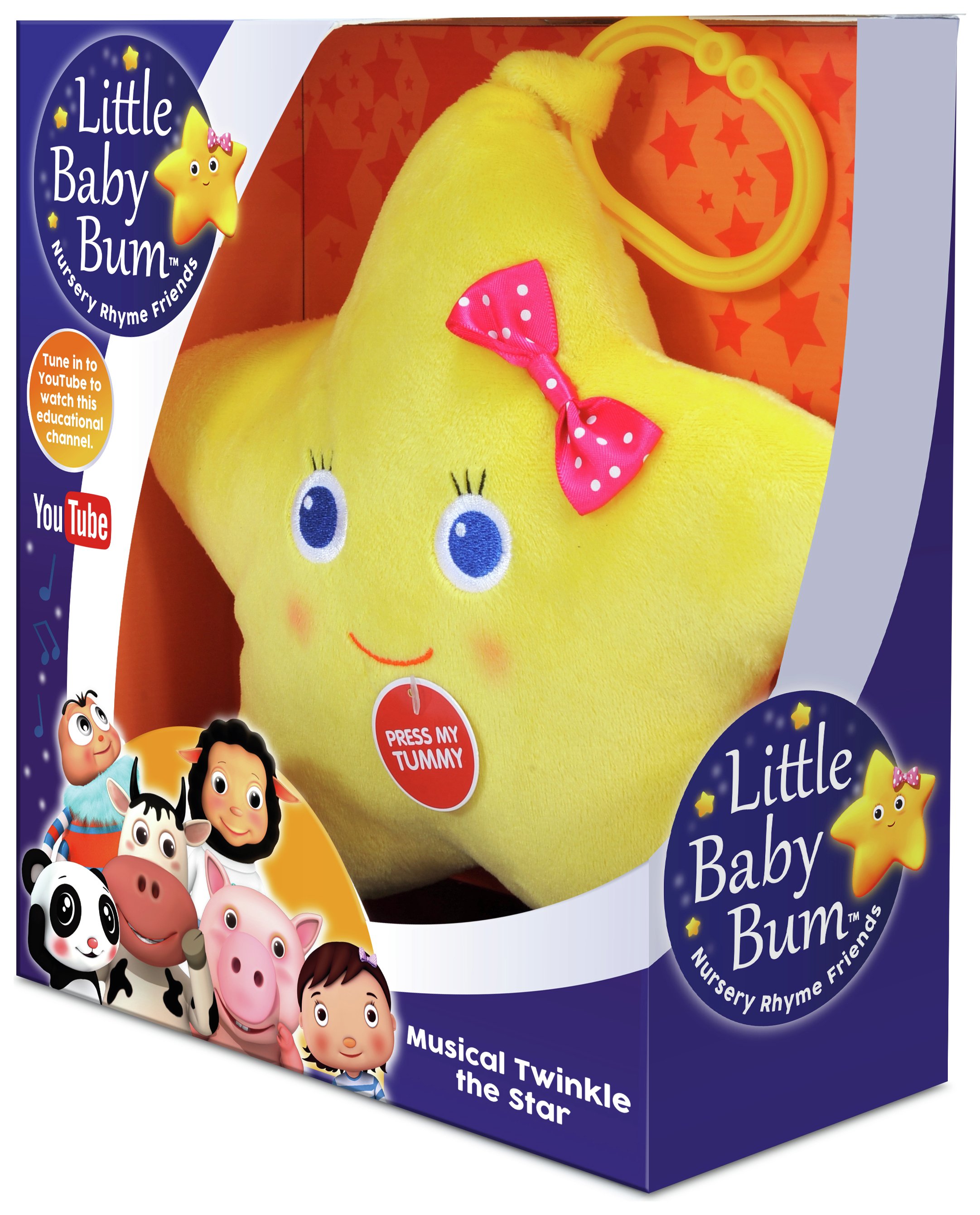 Little Baby Bum Musical Cuddlers Twinkle Star Plush. Reviews