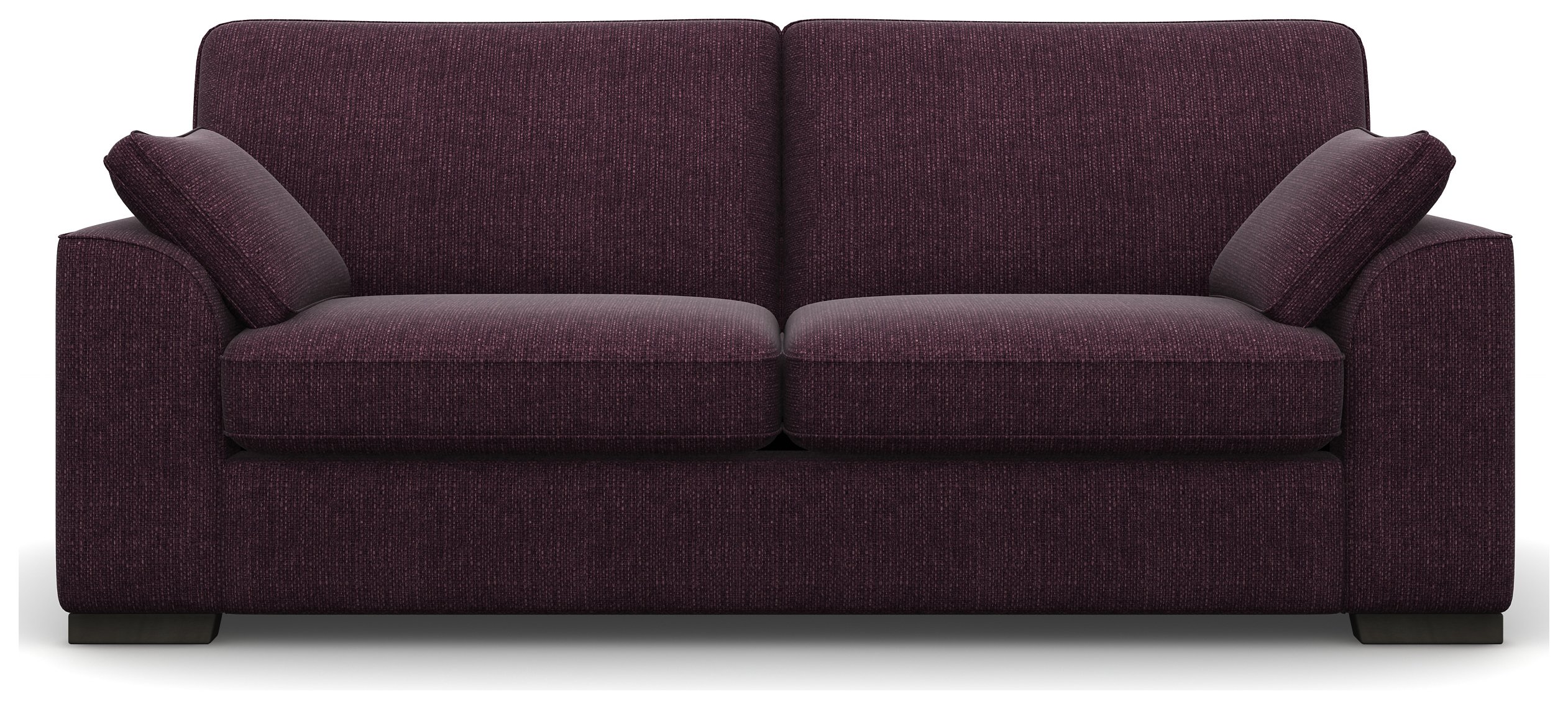 Review of Heart of House Lincoln 3 Seater Fabric Sofa Purple