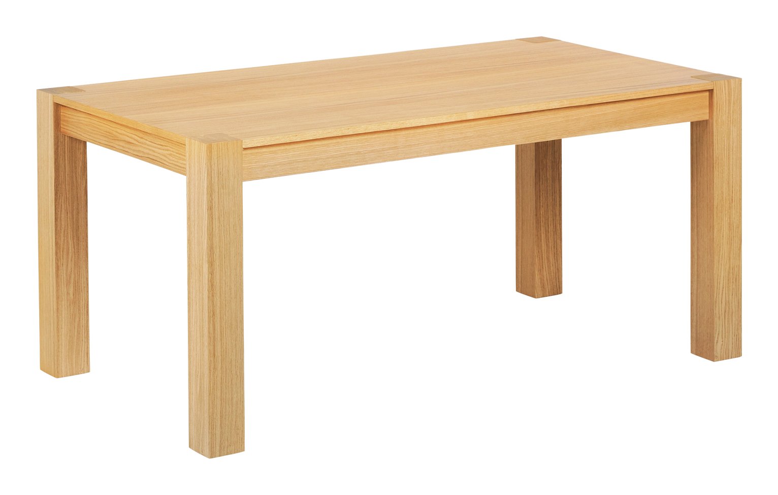 Argos Home Alston 180cm Real Oak Veneer Dining Table Reviews Updated